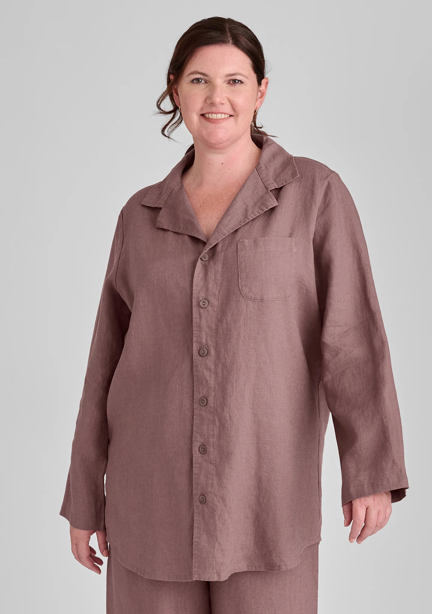 Anniversary Shirt - Linen Button Down Shirt - FINAL SALE - Image 3