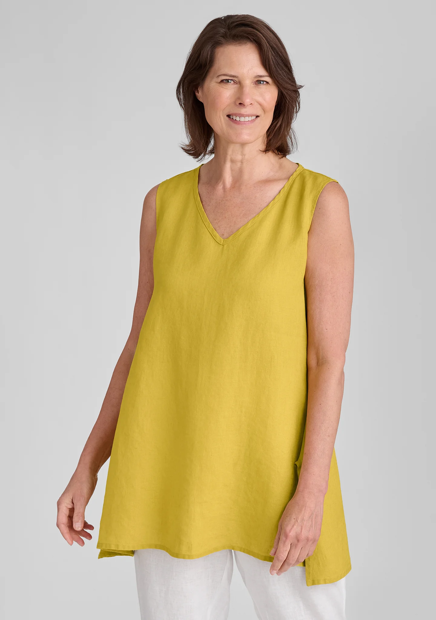 Artistic Tunic - Linen Tank - FINAL SALE - Image 3