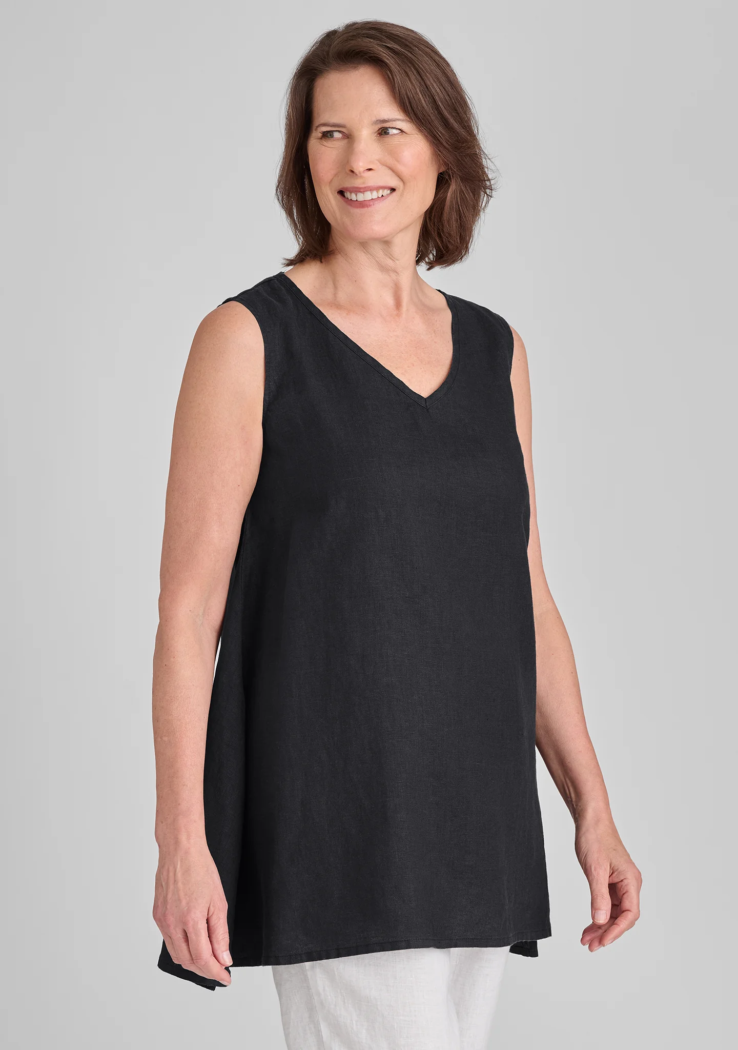 Artistic Tunic - Linen Tank - FINAL SALE - Image 4
