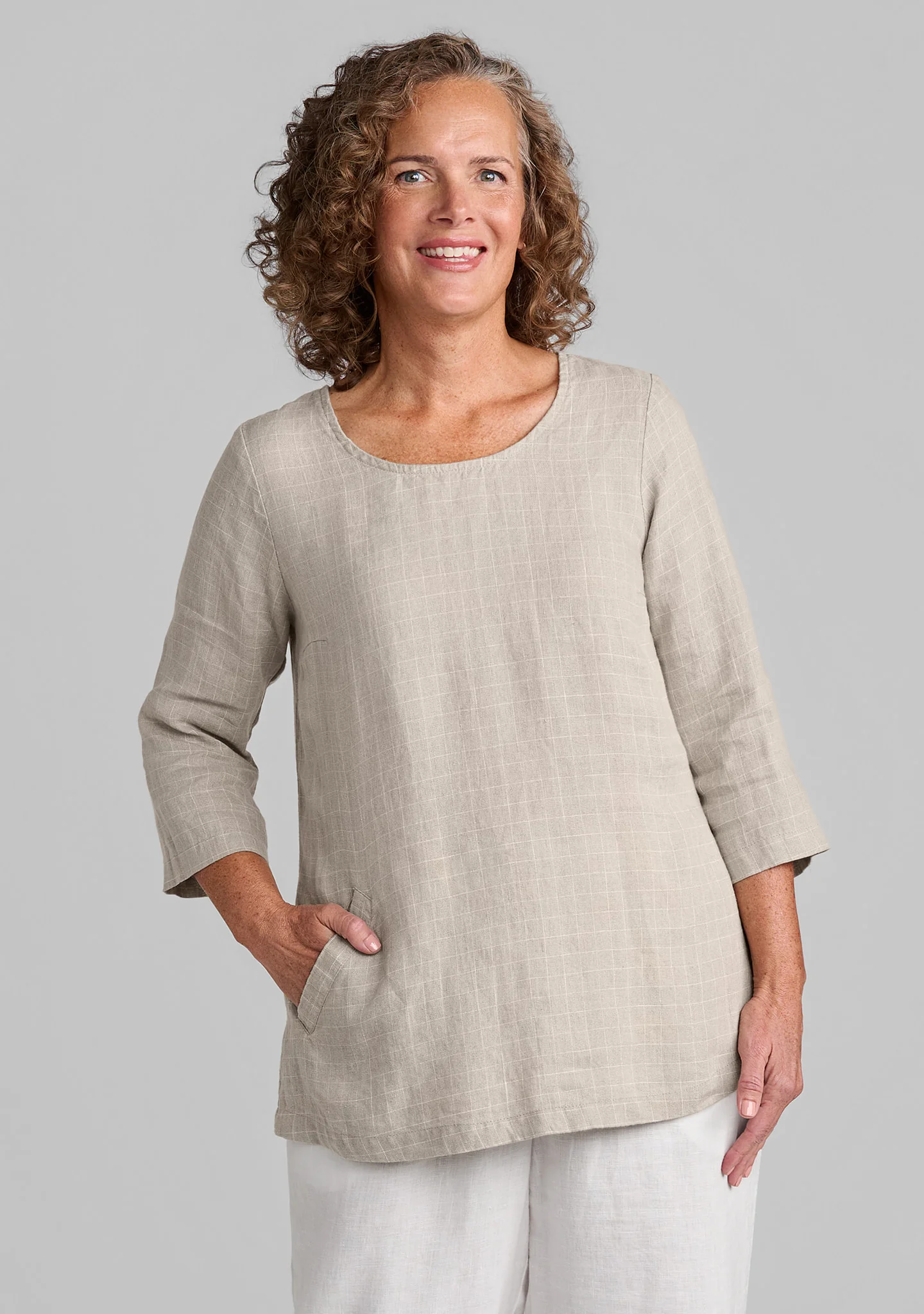 Back Up Tunic - Linen Tunic - FINAL SALE - Image 3