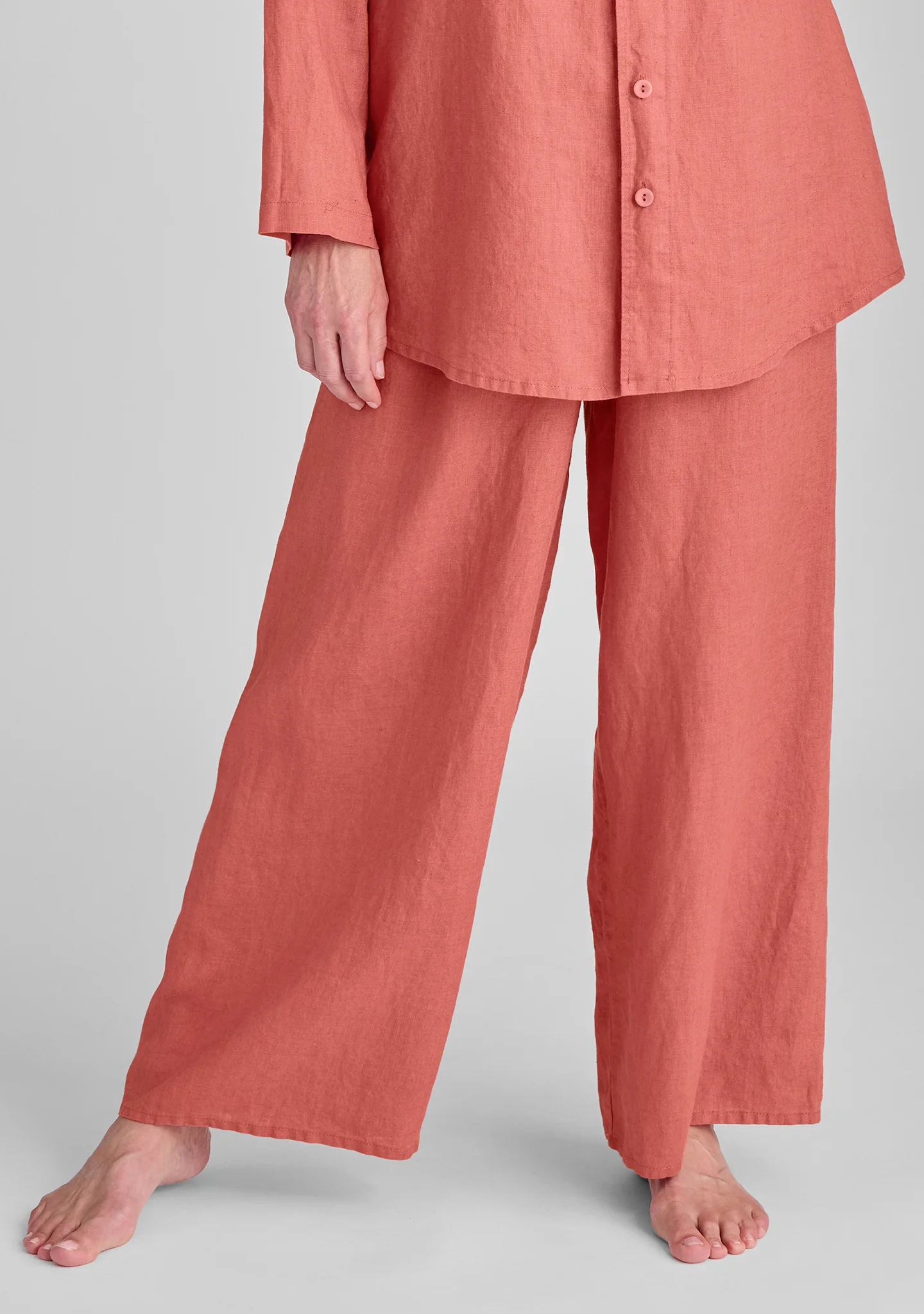 Boxd Down - Full Length Linen Pants - FINAL SALE - Image 3