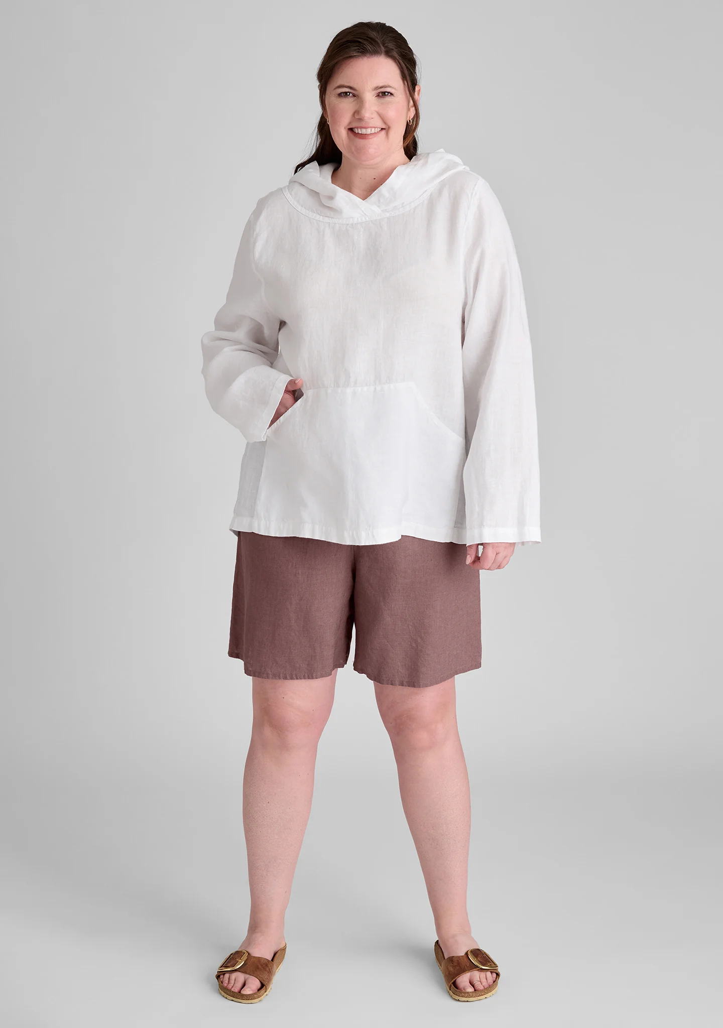 Boxd Up - Linen Shorts - FINAL SALE - Image 3