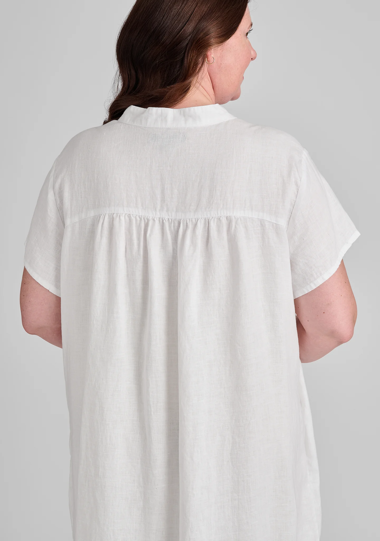 Cafe Dress - Linen Dress - FINAL SALE - Image 10