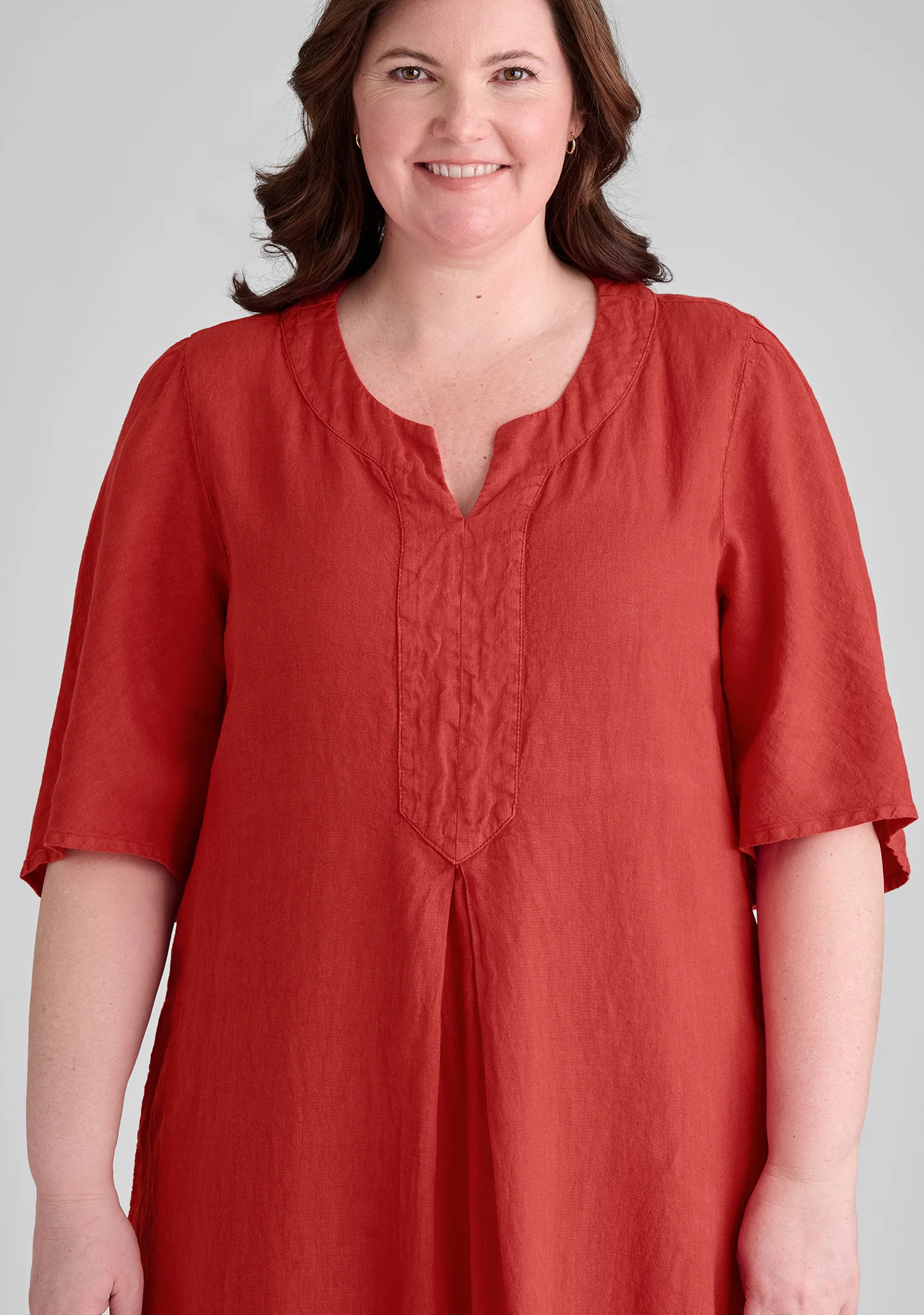 Caftan Dress - Linen Maxi Dress - FINAL SALE - Image 5