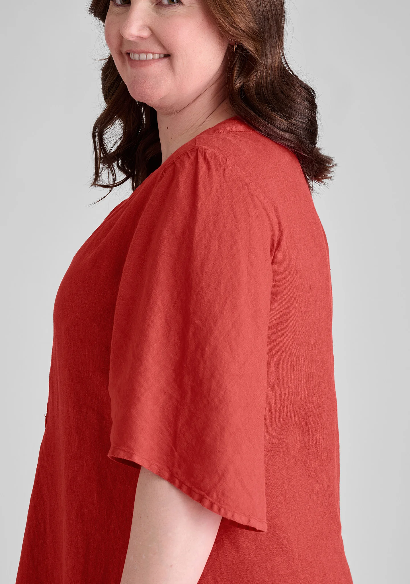Caftan Dress - Linen Maxi Dress - FINAL SALE - Image 6