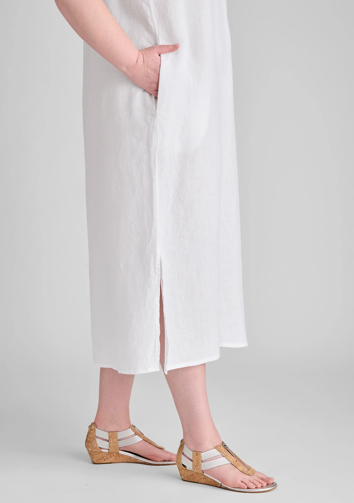 Calypso Dress - Sleeveless Linen Dress - FINAL SALE - Image 6