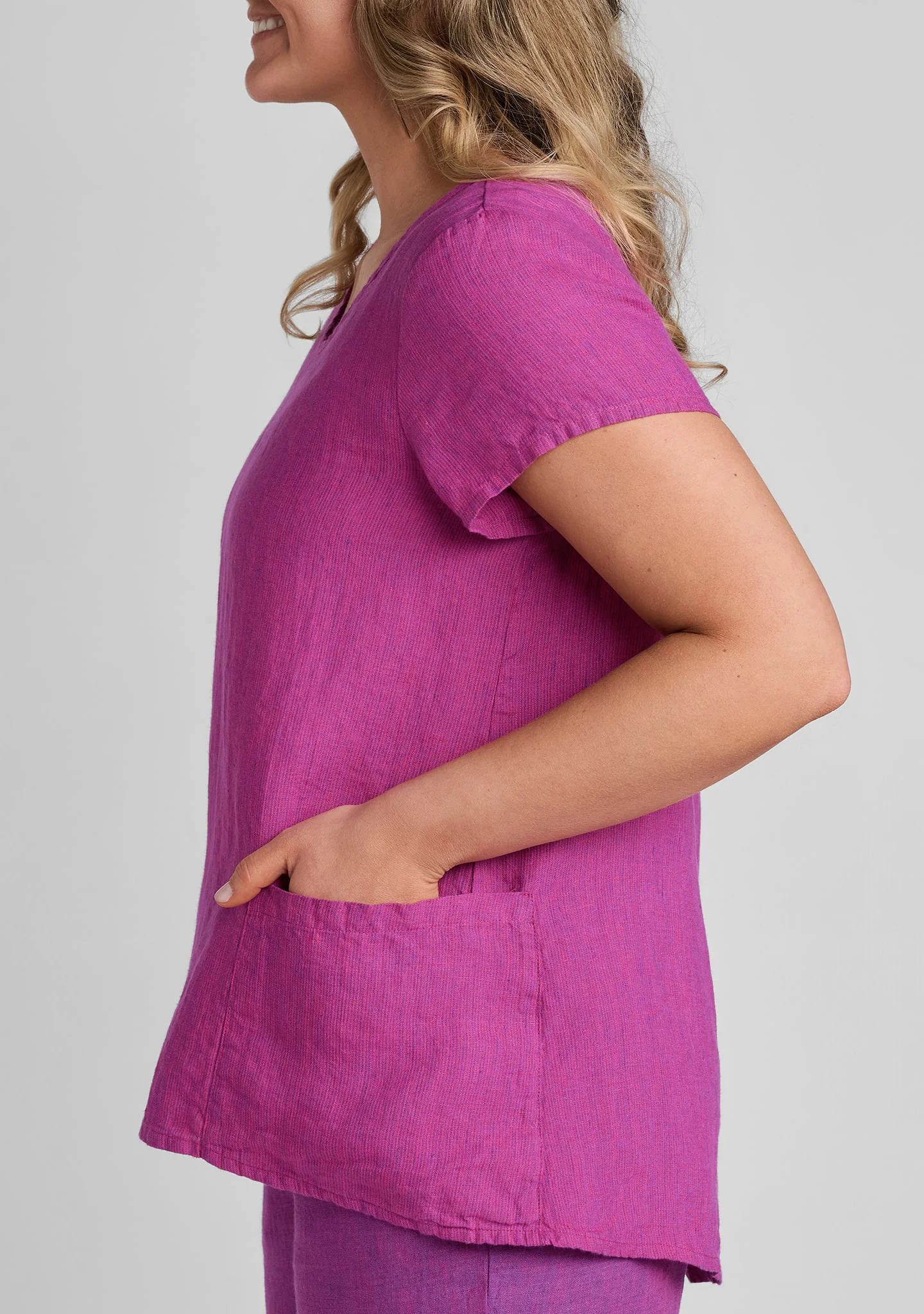 Cool Top - Linen Shirt - Image 6