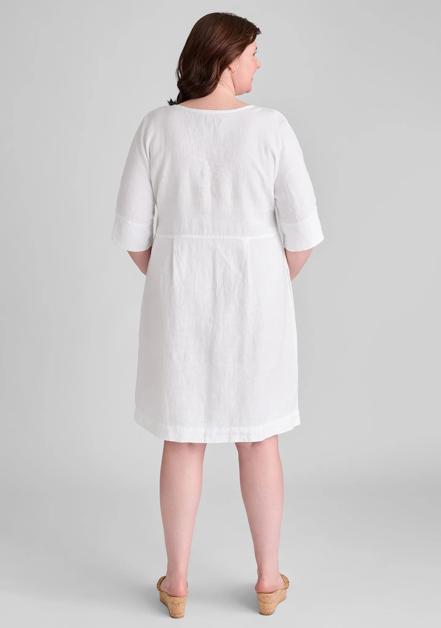Dolman Dress - Linen Dress - FINAL SALE - Image 5