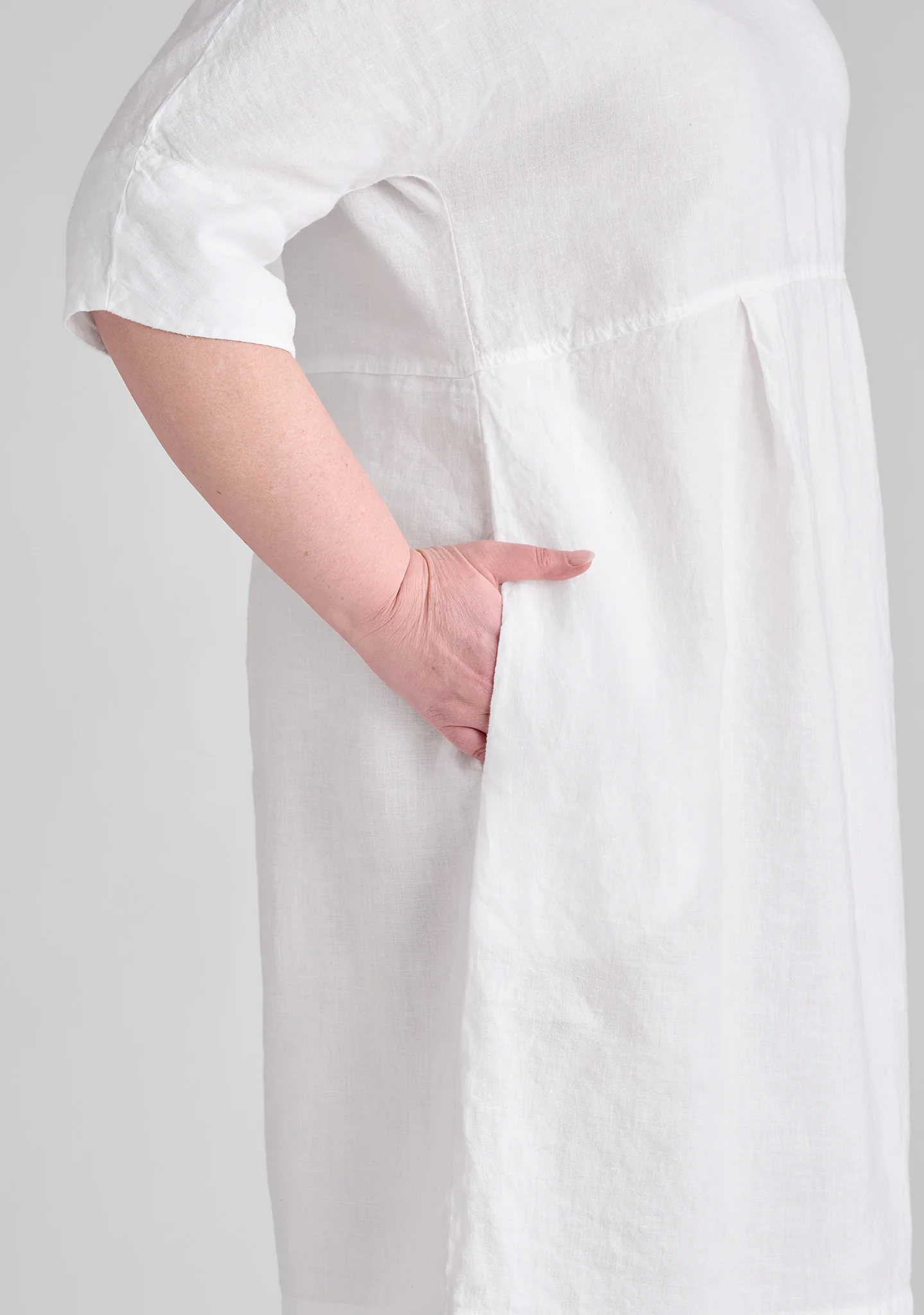 Dolman Dress - Linen Dress - FINAL SALE - Image 6