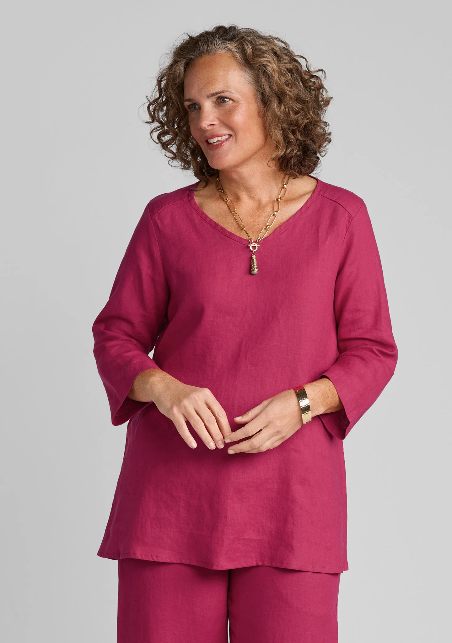 Dreamy Top - Linen Pullover - Image 3