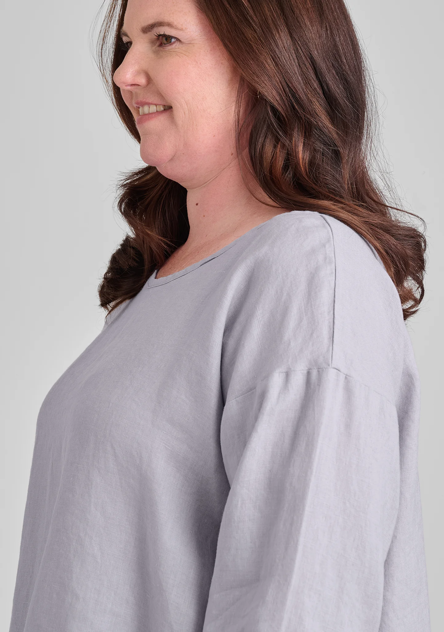 Easy Tee - Long Sleeve Linen Shirt - FINAL SALE - Image 10