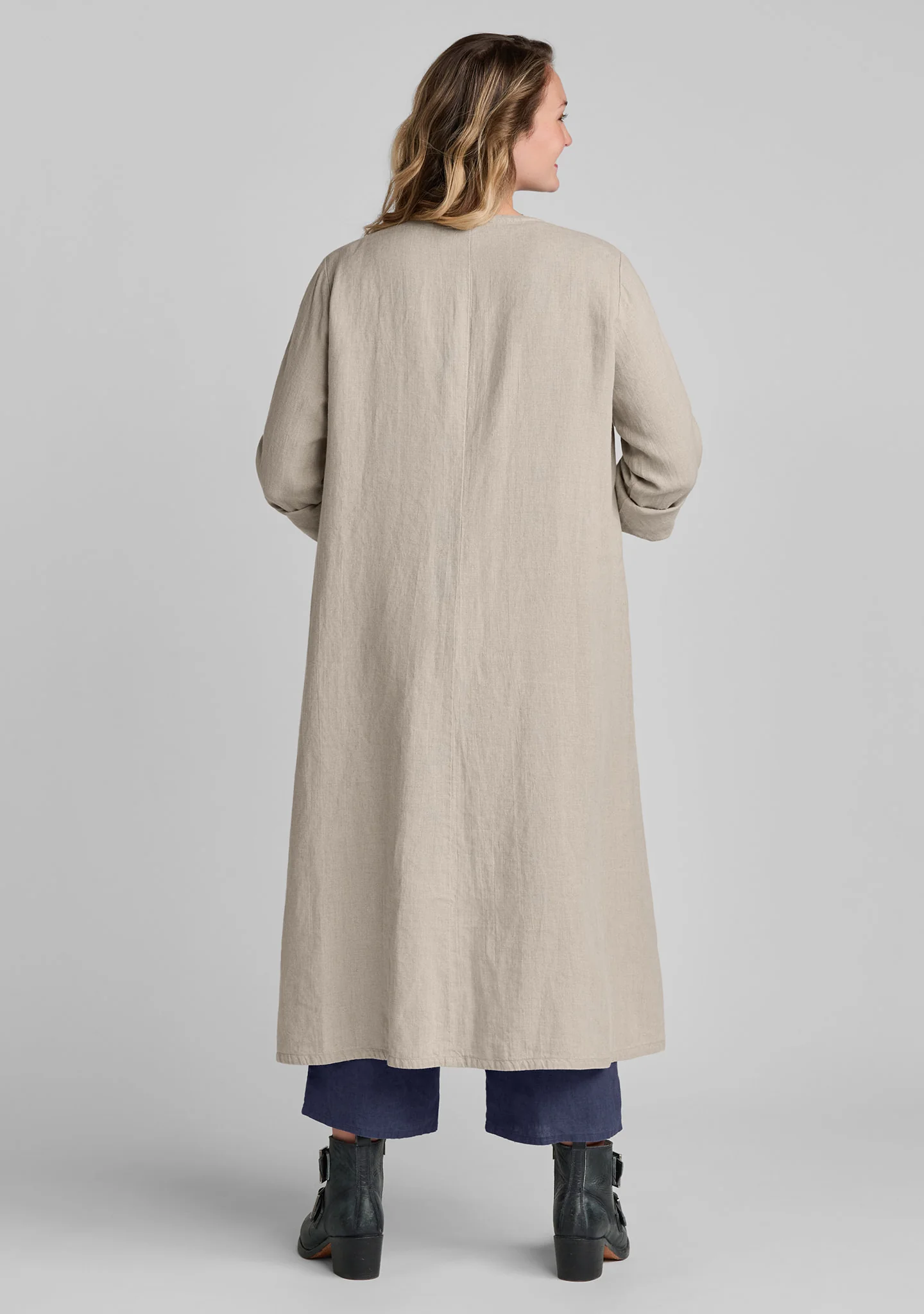 Encore Trench - Linen Duster - Image 3