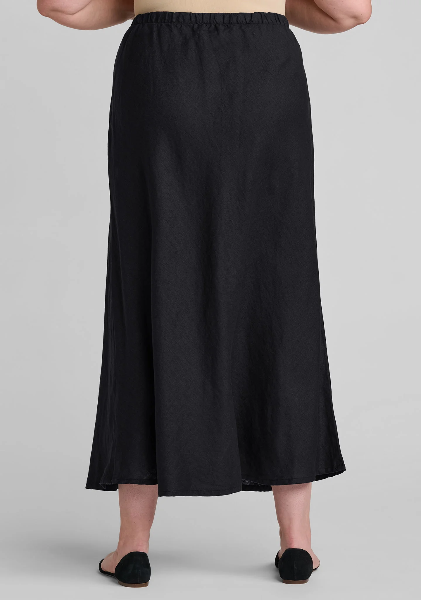 Evening Skirt - Linen Maxi Skirt - Image 5