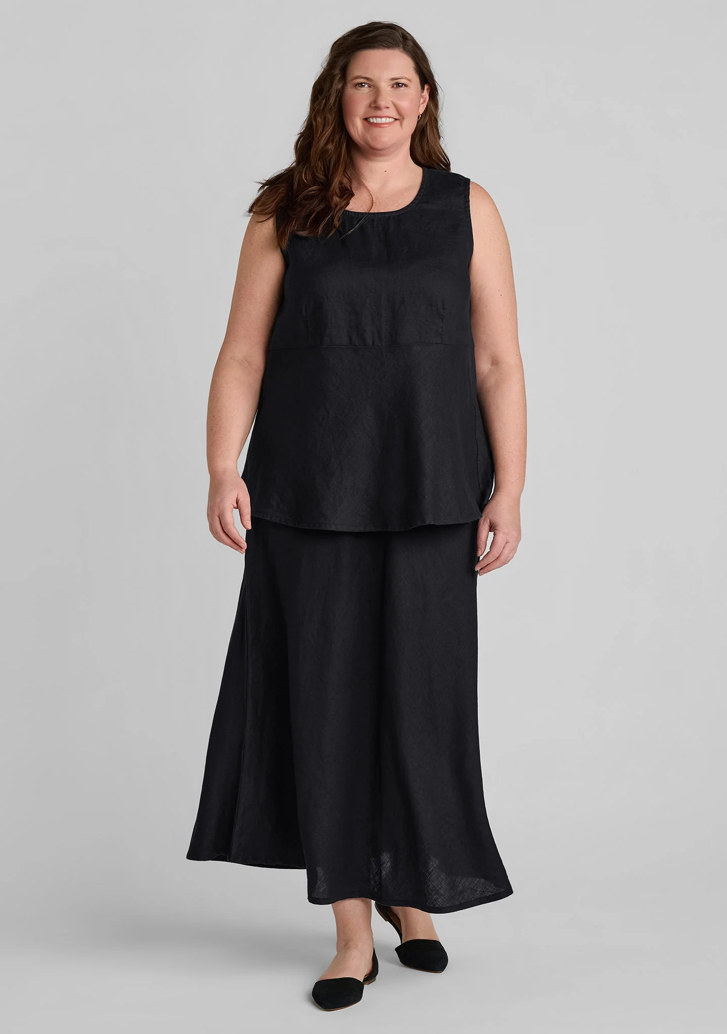 Evening Skirt - Linen Maxi Skirt - Image 6