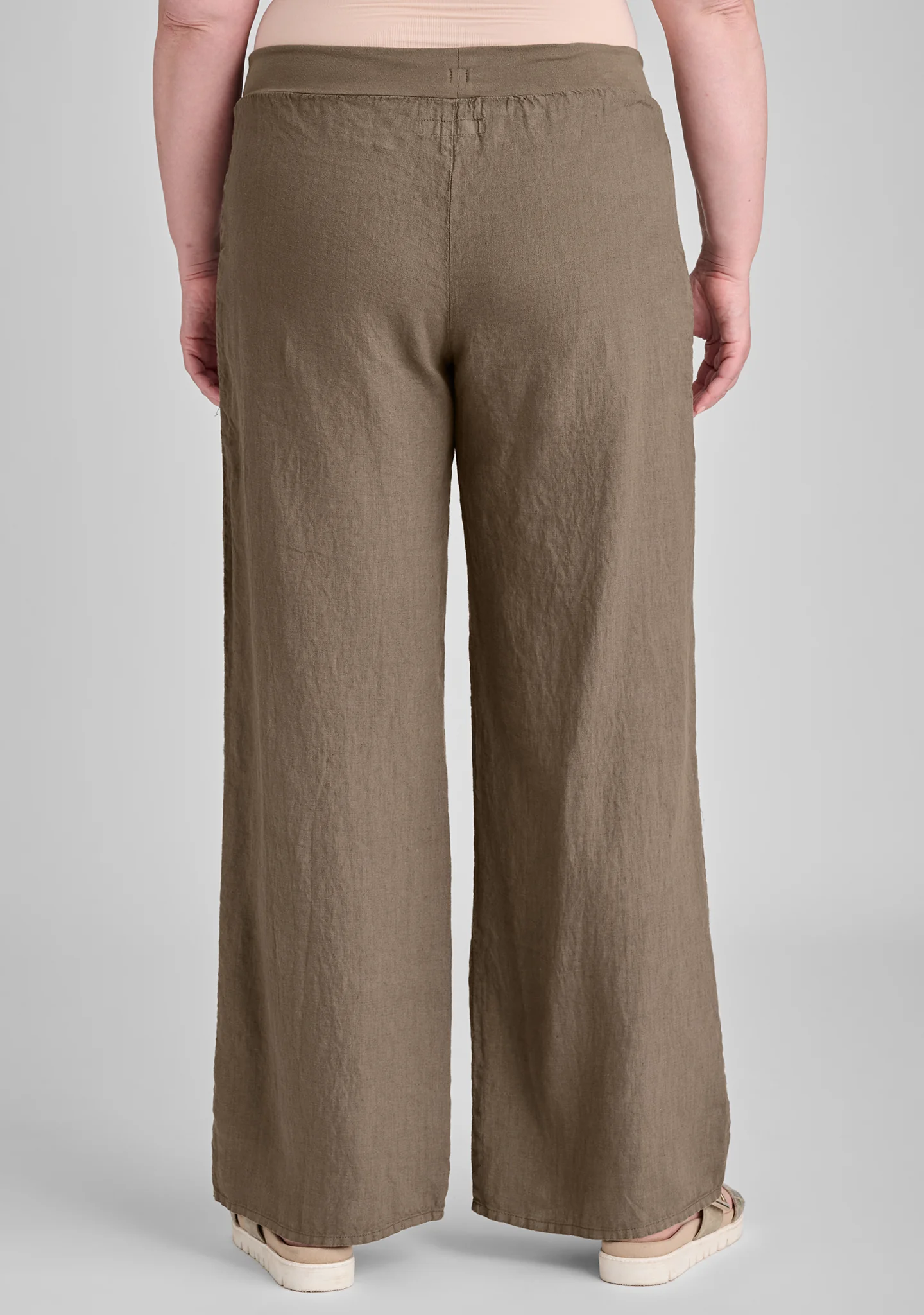 Flat Iron Pant - Linen Drawstring Pants - FINAL SALE - Image 8