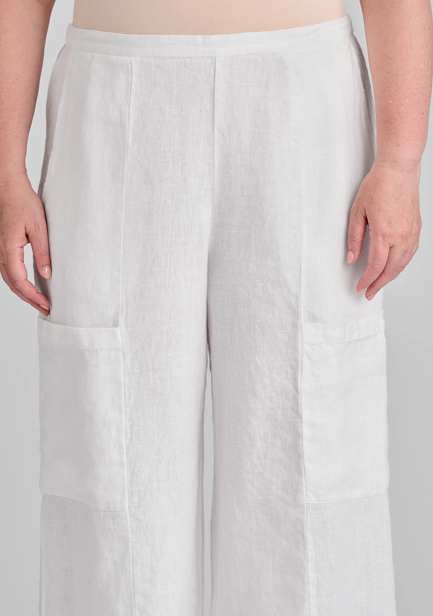 Flattering Crop - Linen Pants - FINAL SALE - Image 5