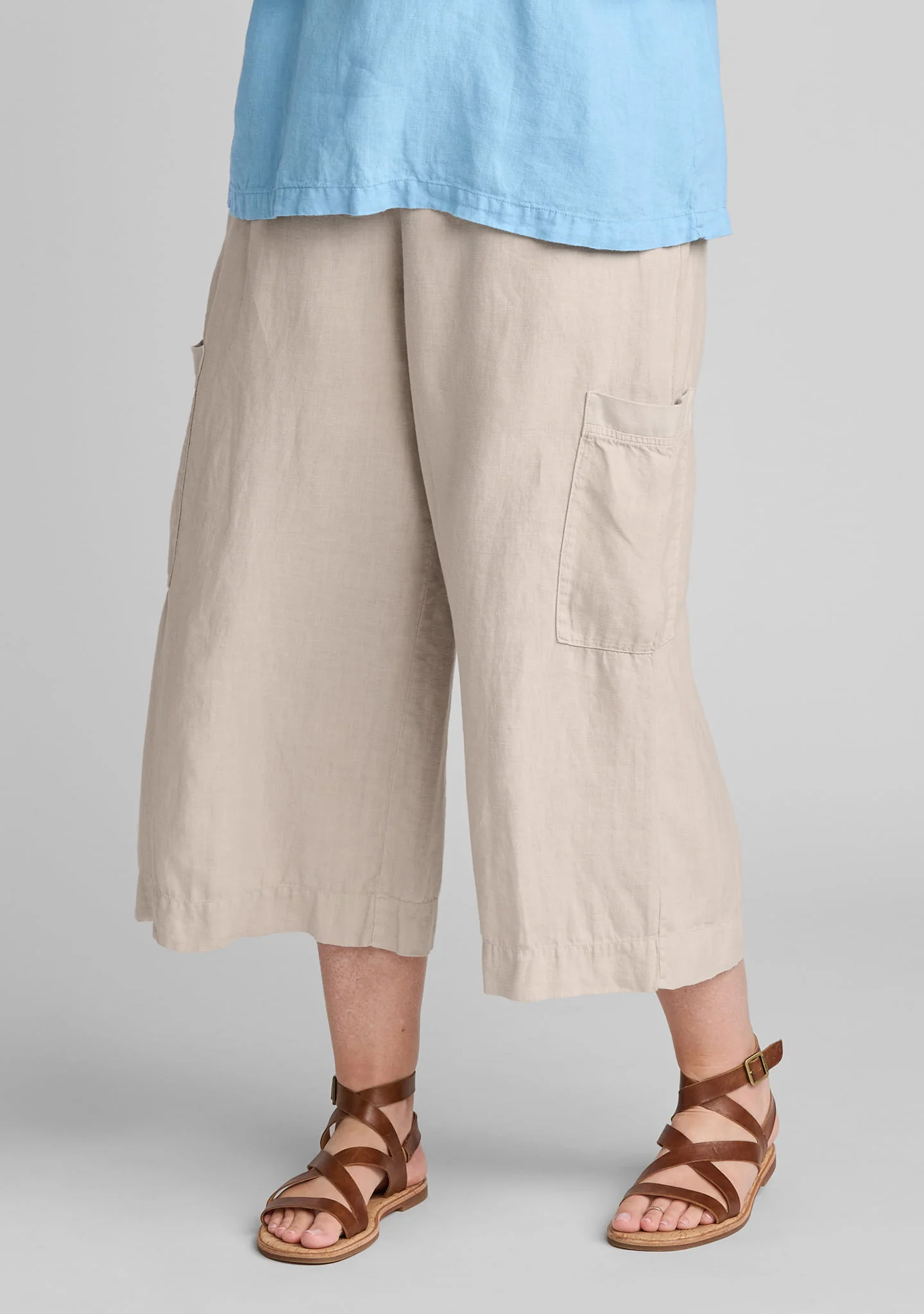 Full Time Pant - Linen Drawstring Pants - Image 3