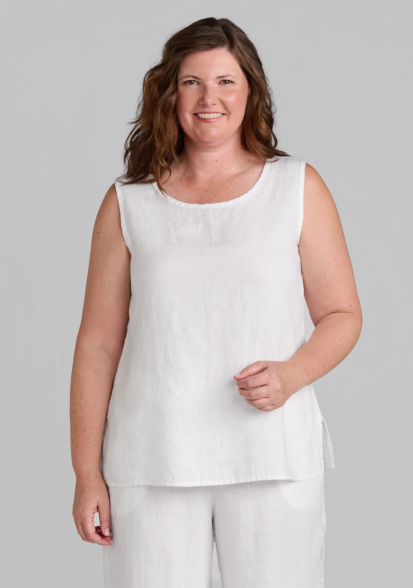 Fundamental Tank - Linen Tank Top - Image 10