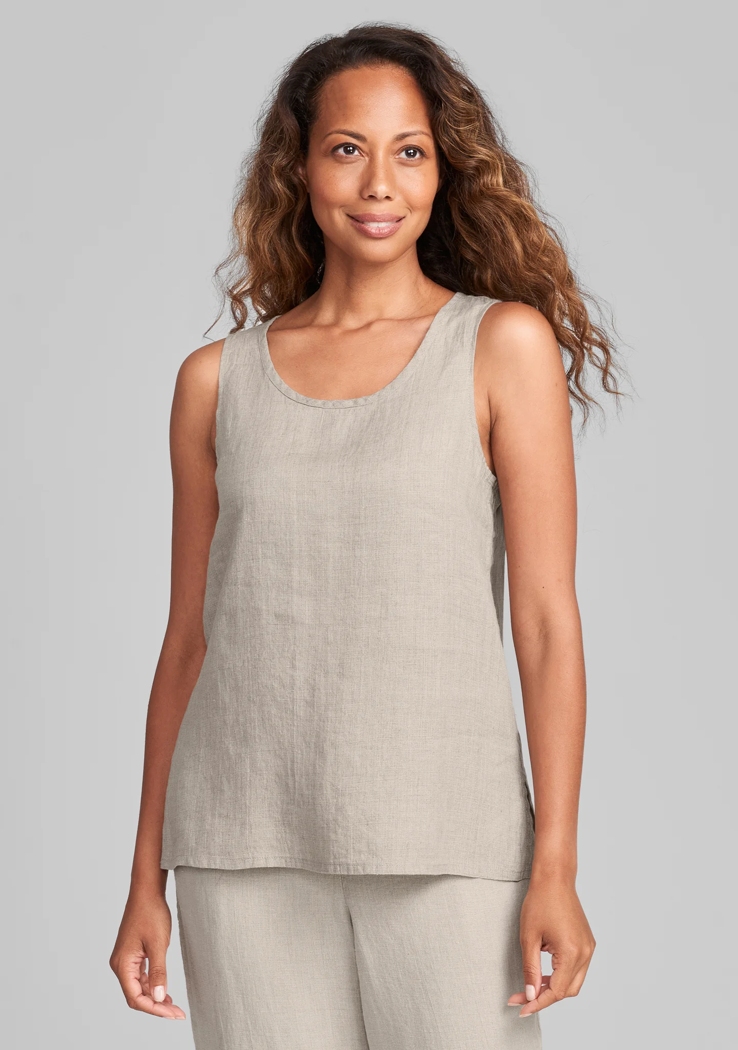 Fundamental Tank - Linen Tank Top - Image 5