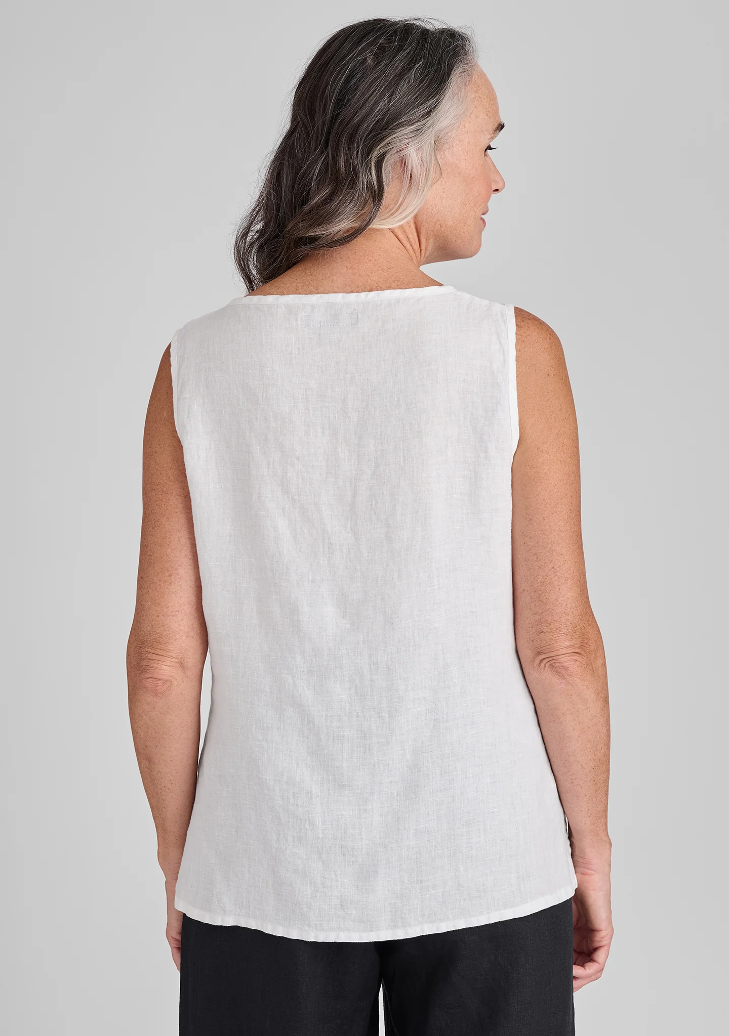 Fundamental Tank - Linen Tank Top - Image 8