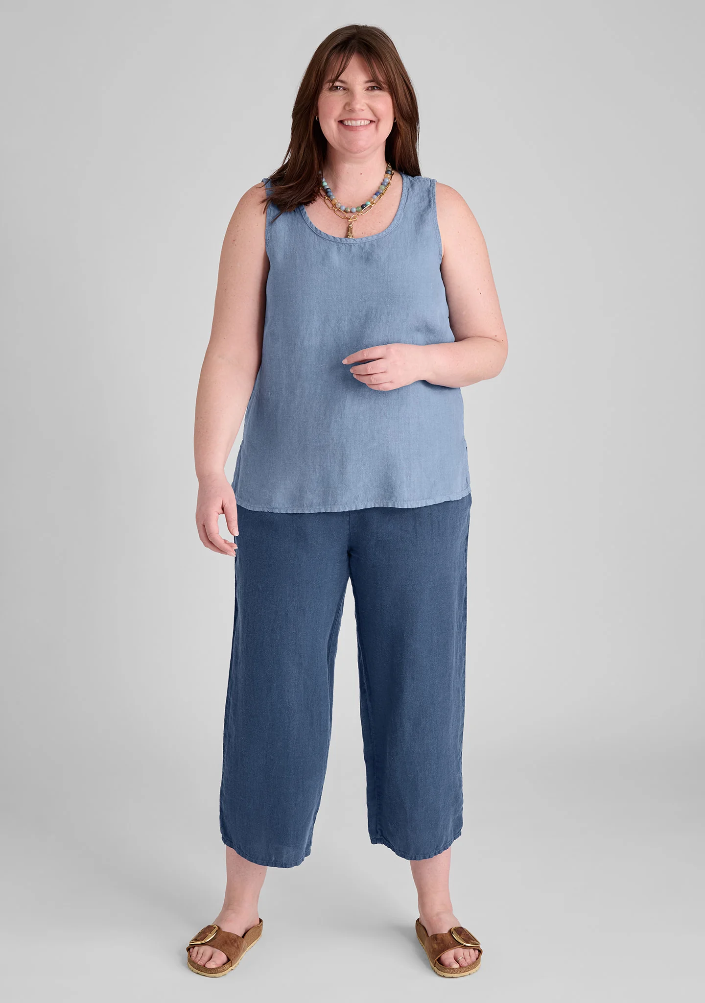 Fundamental Tank - Linen Tank Top - FINAL SALE - Image 4