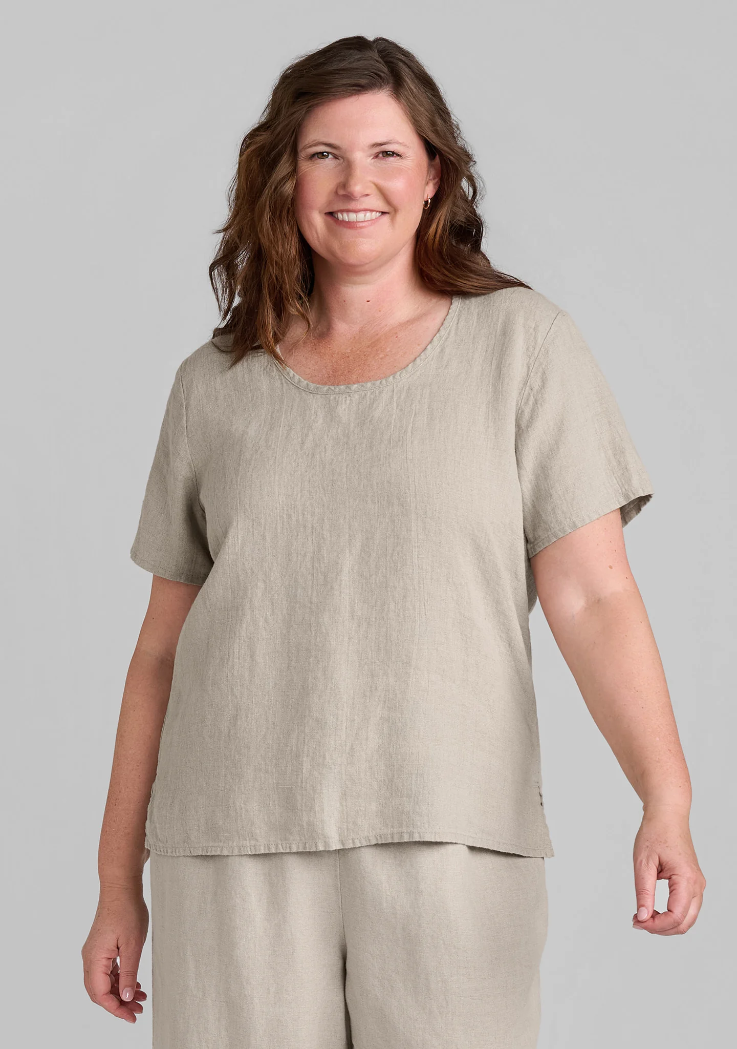 Fundamental Tee - Linen T Shirt - Image 7