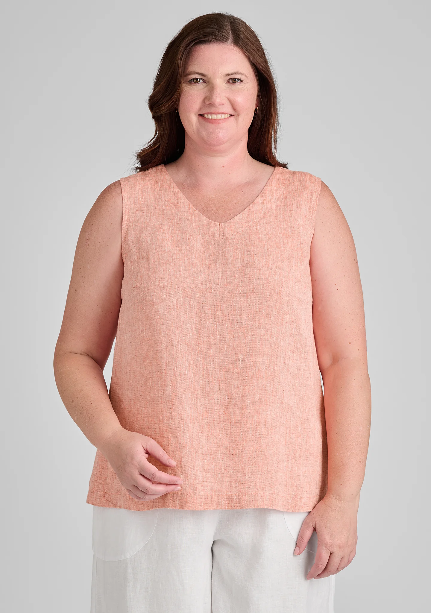 Gem Tank - Linen Tank - FINAL SALE - Image 3