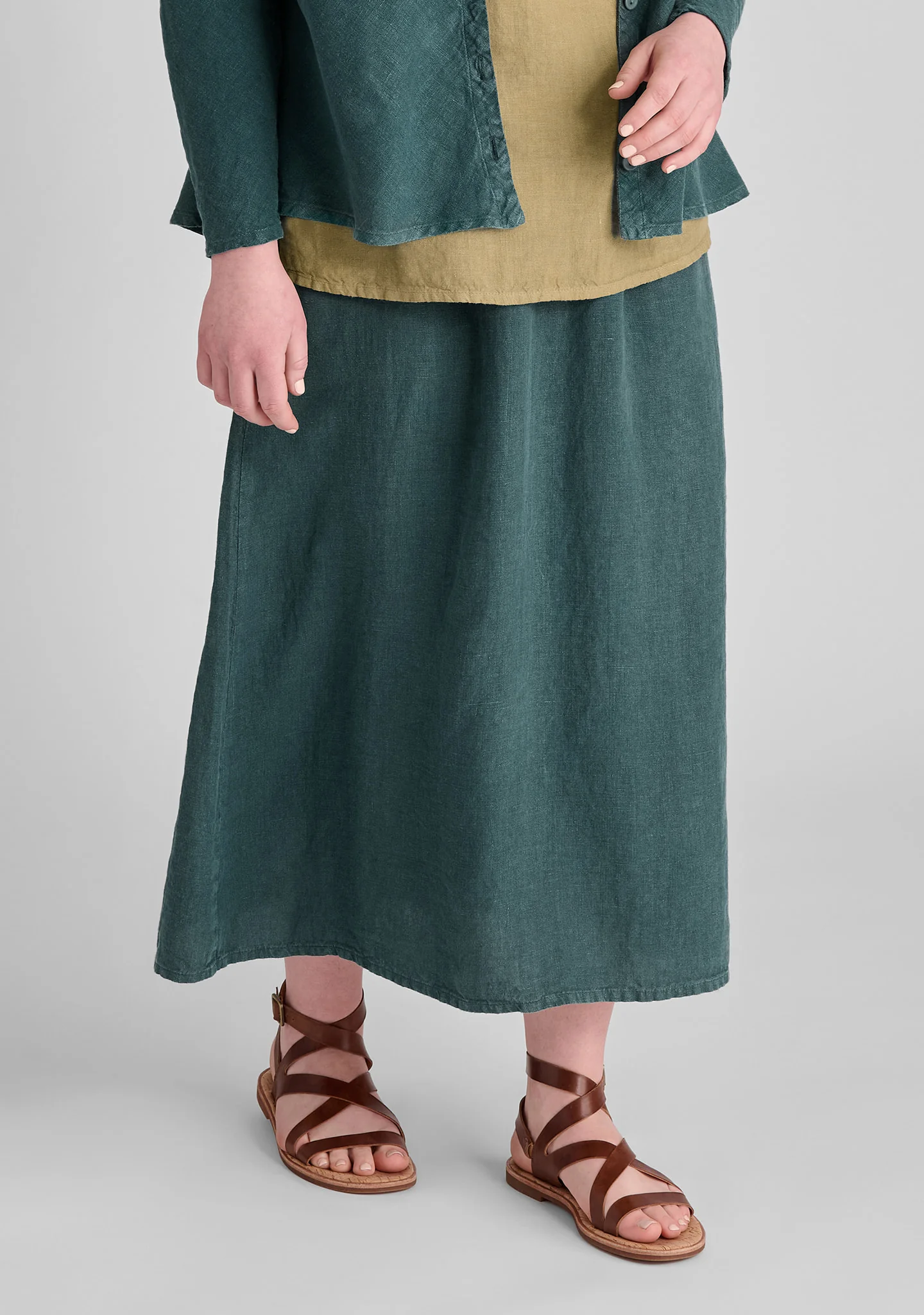 Go To Skirt - Linen Maxi Skirt - FINAL SALE - Image 3