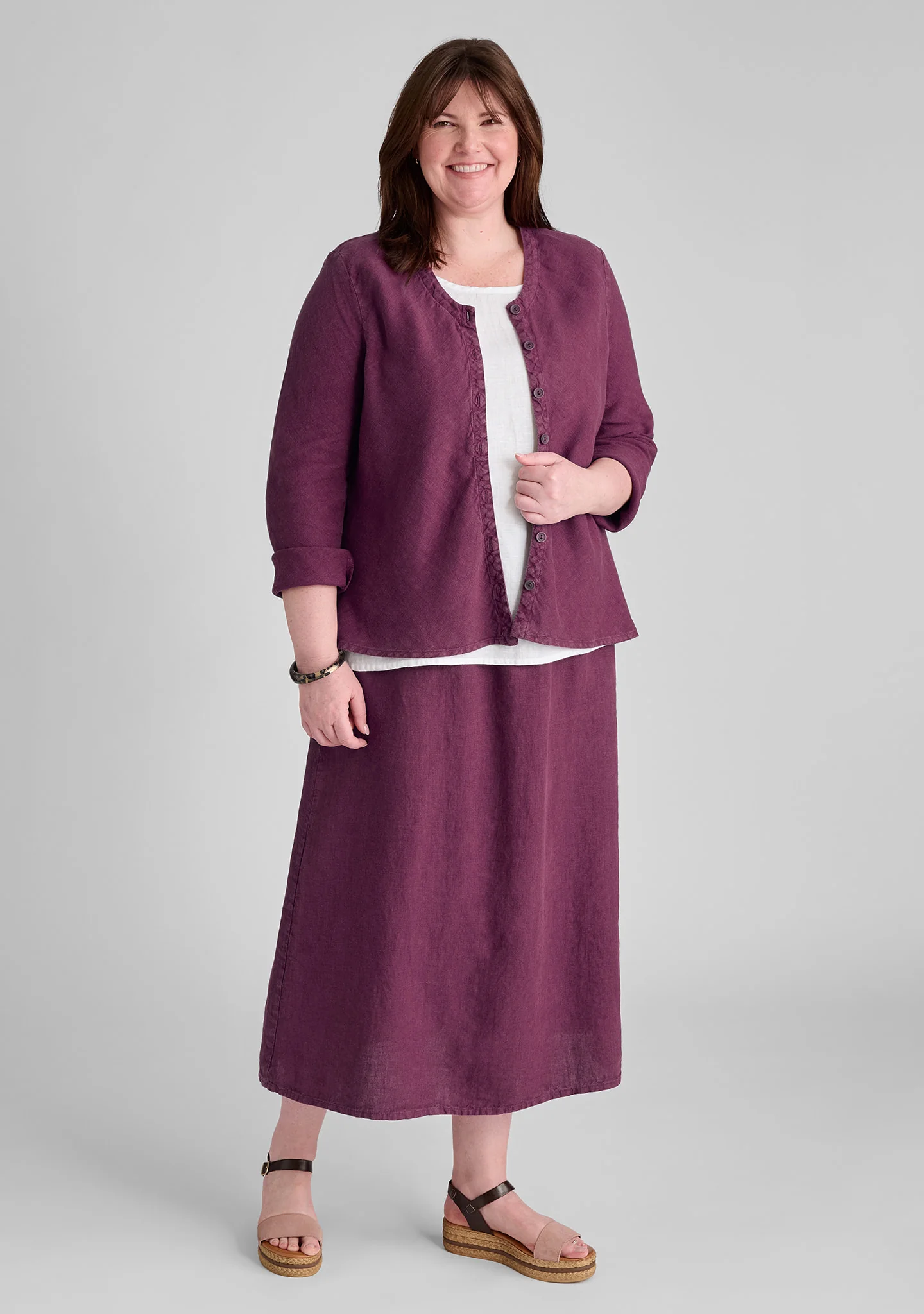 Go To Skirt - Linen Maxi Skirt - FINAL SALE - Image 6