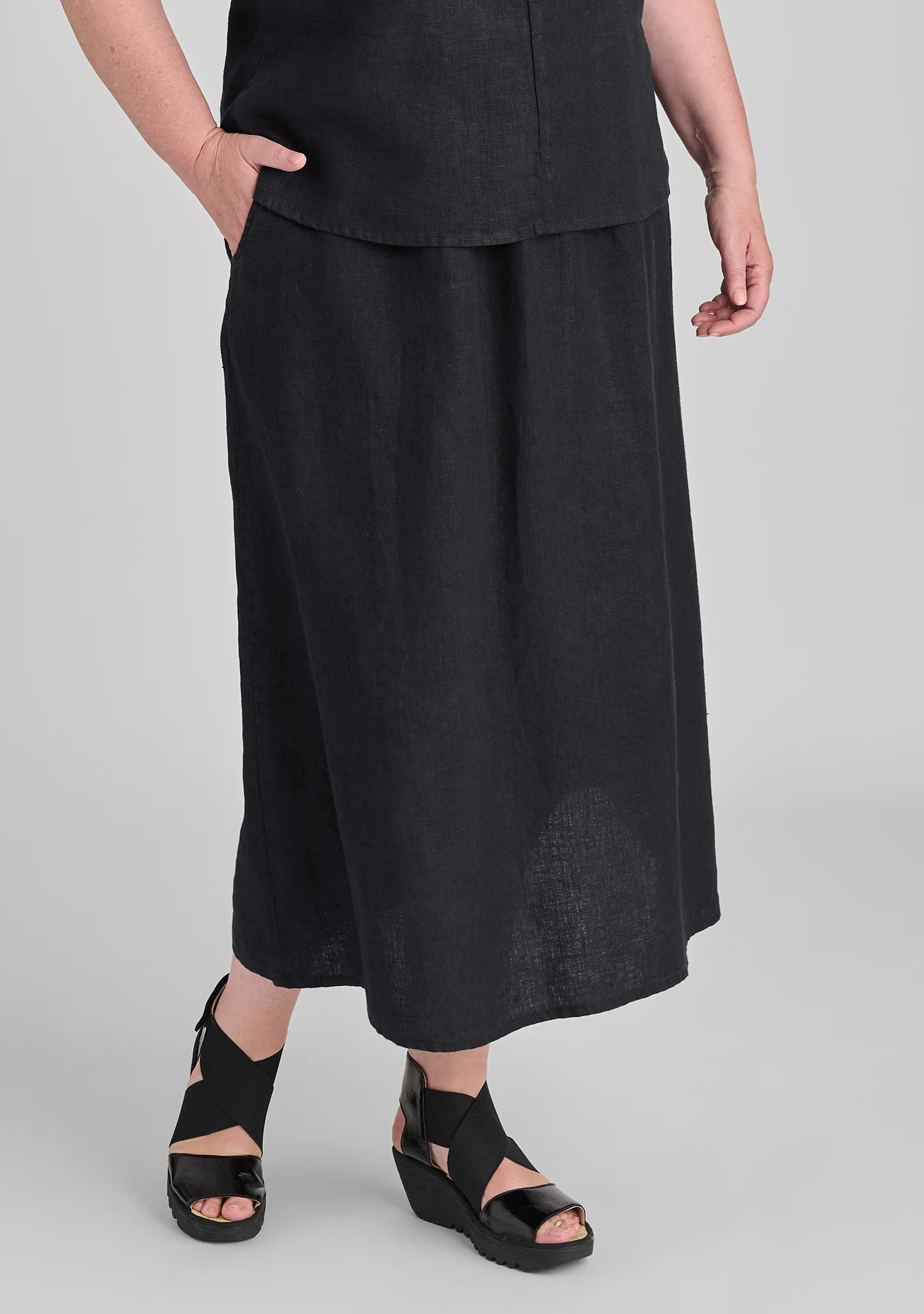 Go To Skirt - Linen Maxi Skirt - FINAL SALE - Image 3