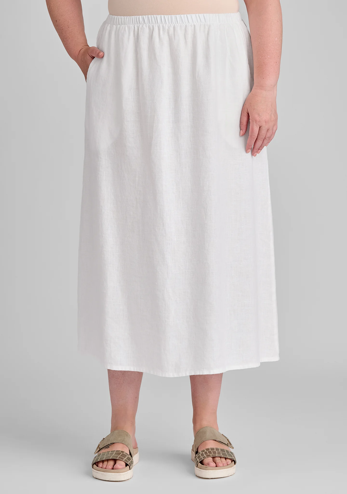 Go To Skirt - Linen Maxi Skirt - FINAL SALE - Image 4