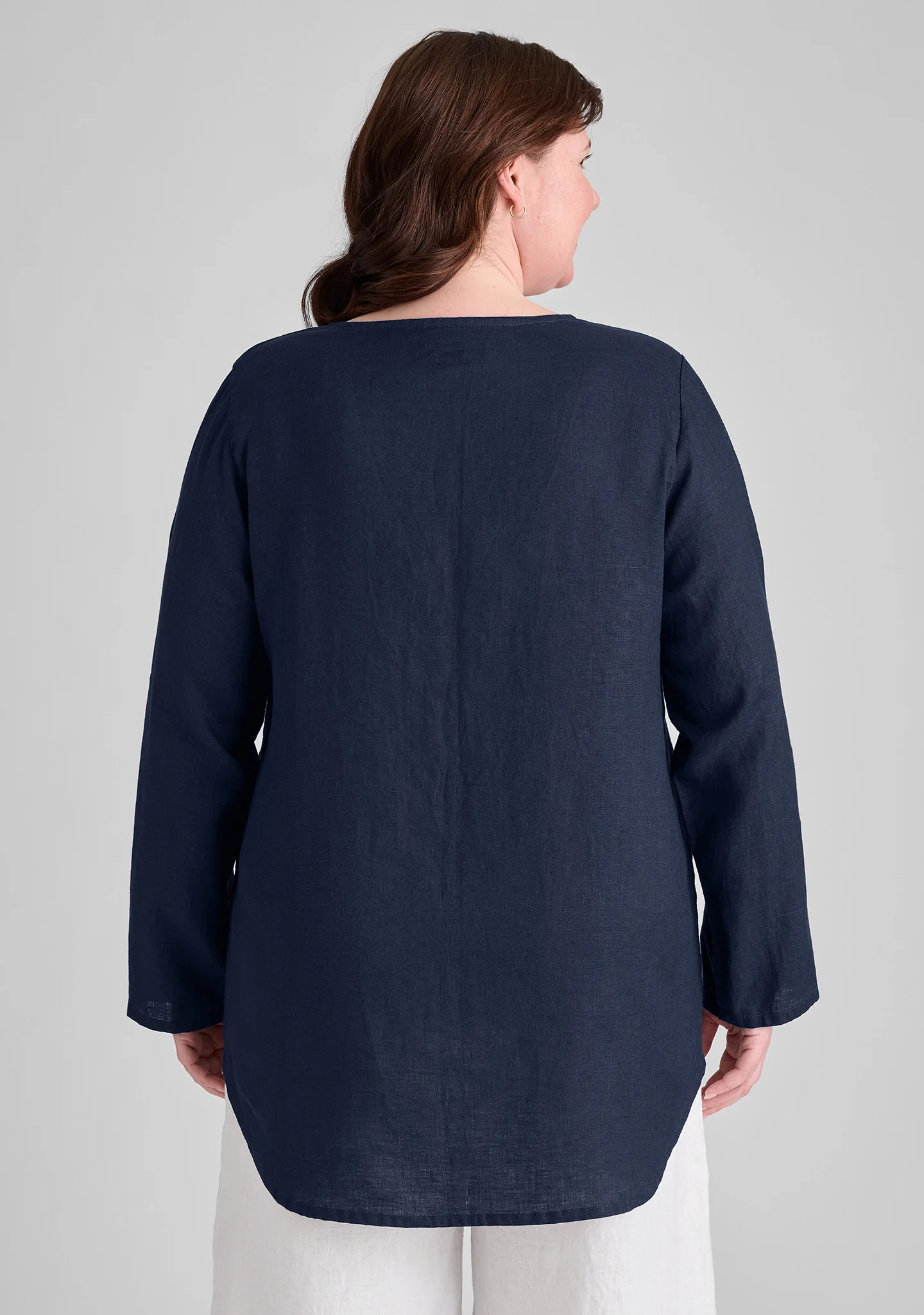Gotcha Blouse - Linen Cardigan - FINAL SALE - Image 6