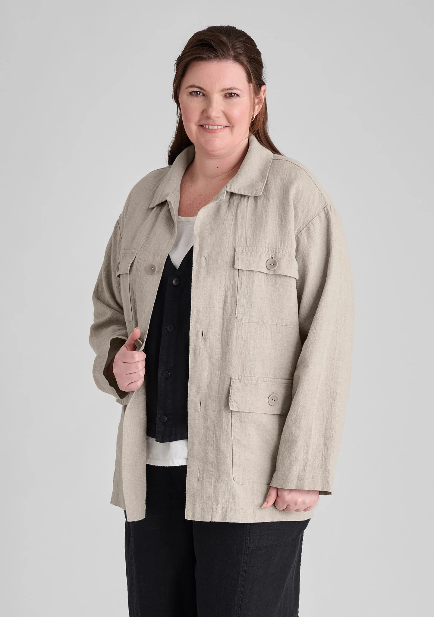 Grateful Jacket - Linen Jacket - FINAL SALE