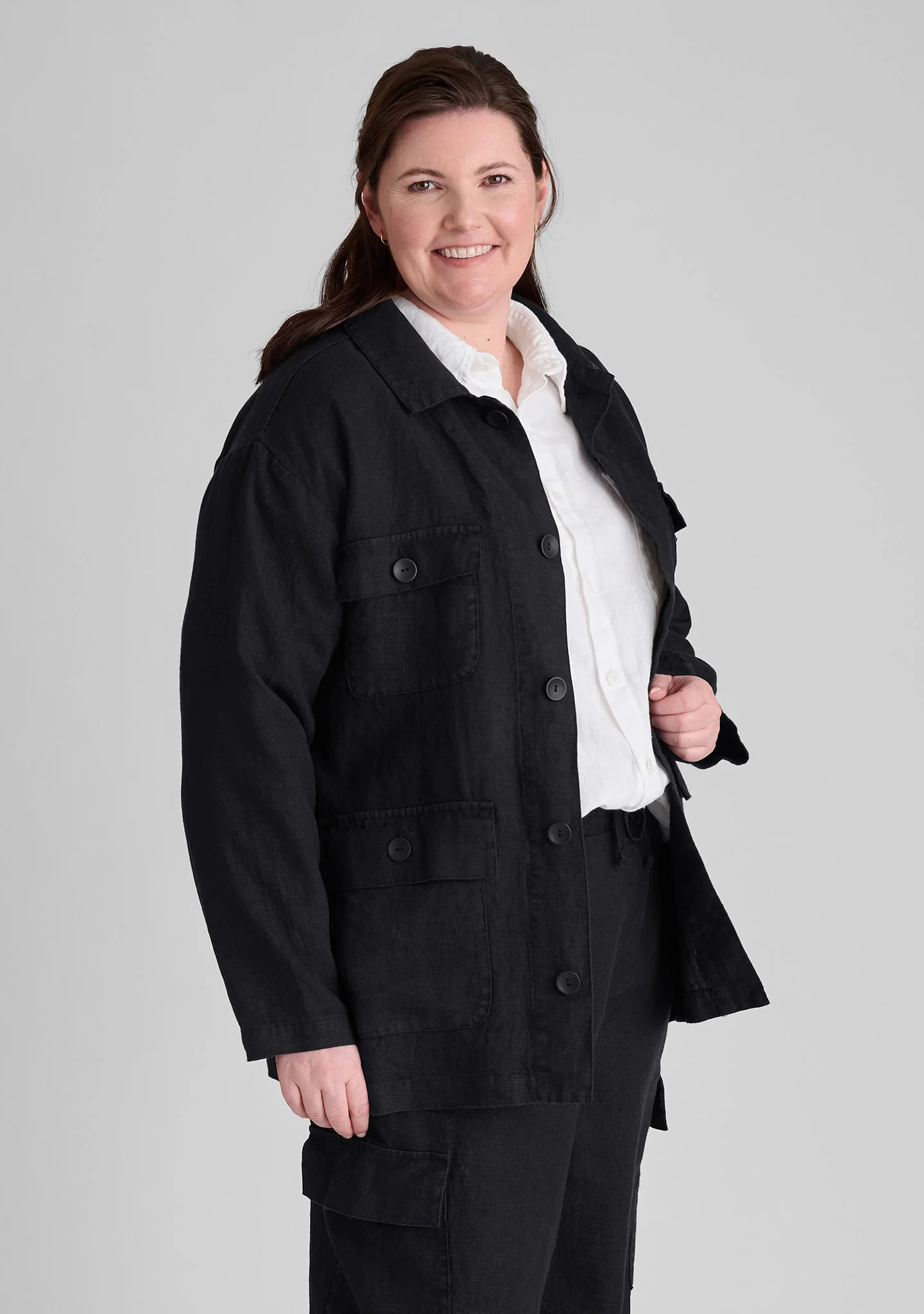 Grateful Jacket - Linen Jacket - FINAL SALE - Image 2