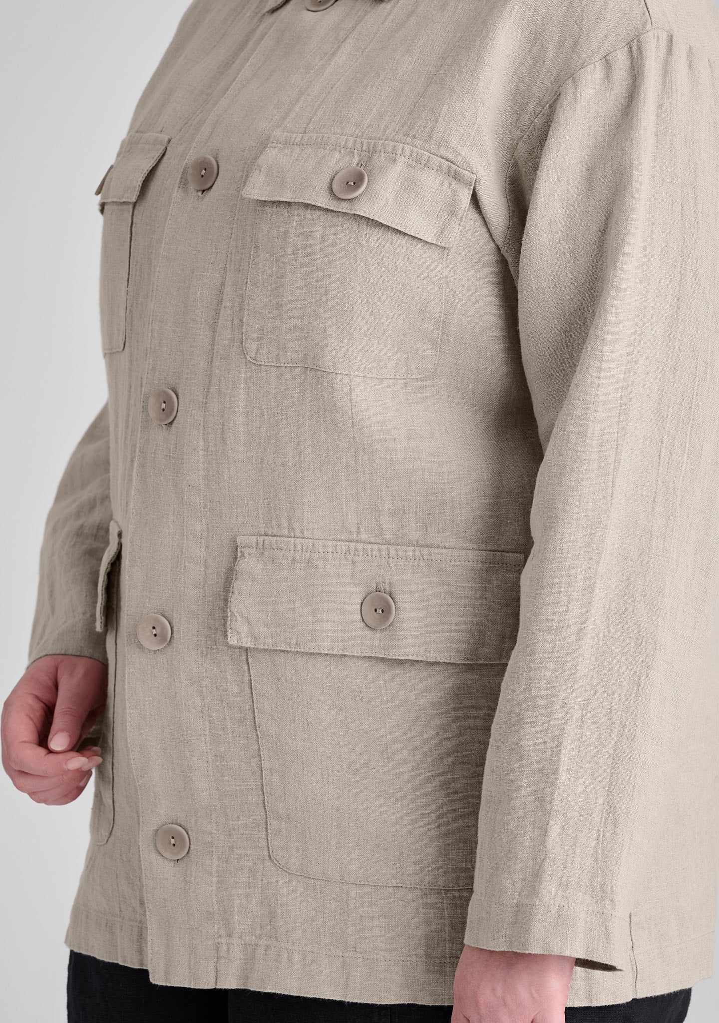 Grateful Jacket - Linen Jacket - FINAL SALE - Image 4