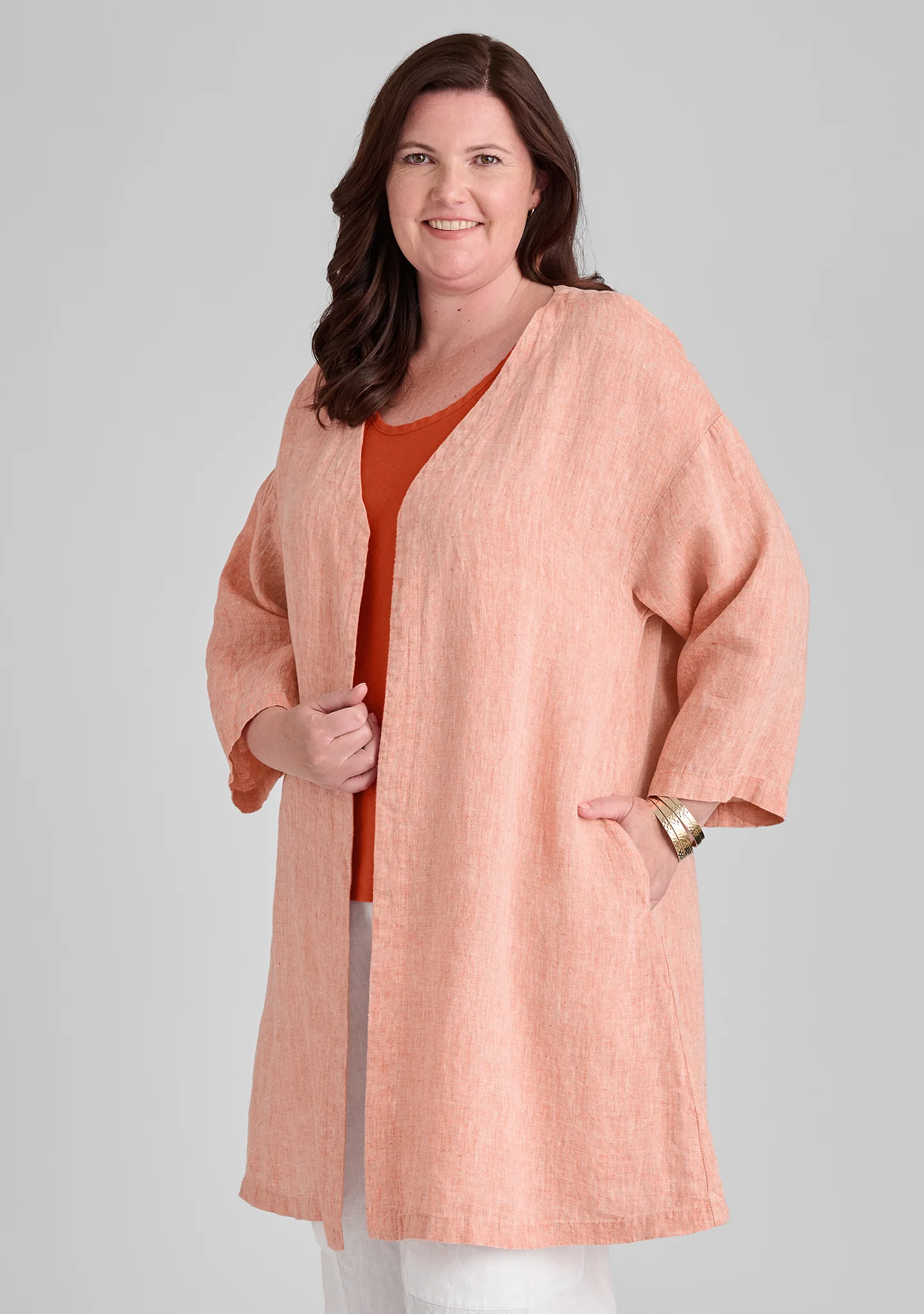 Harmony Jacket - Linen Jacket - FINAL SALE - Image 4