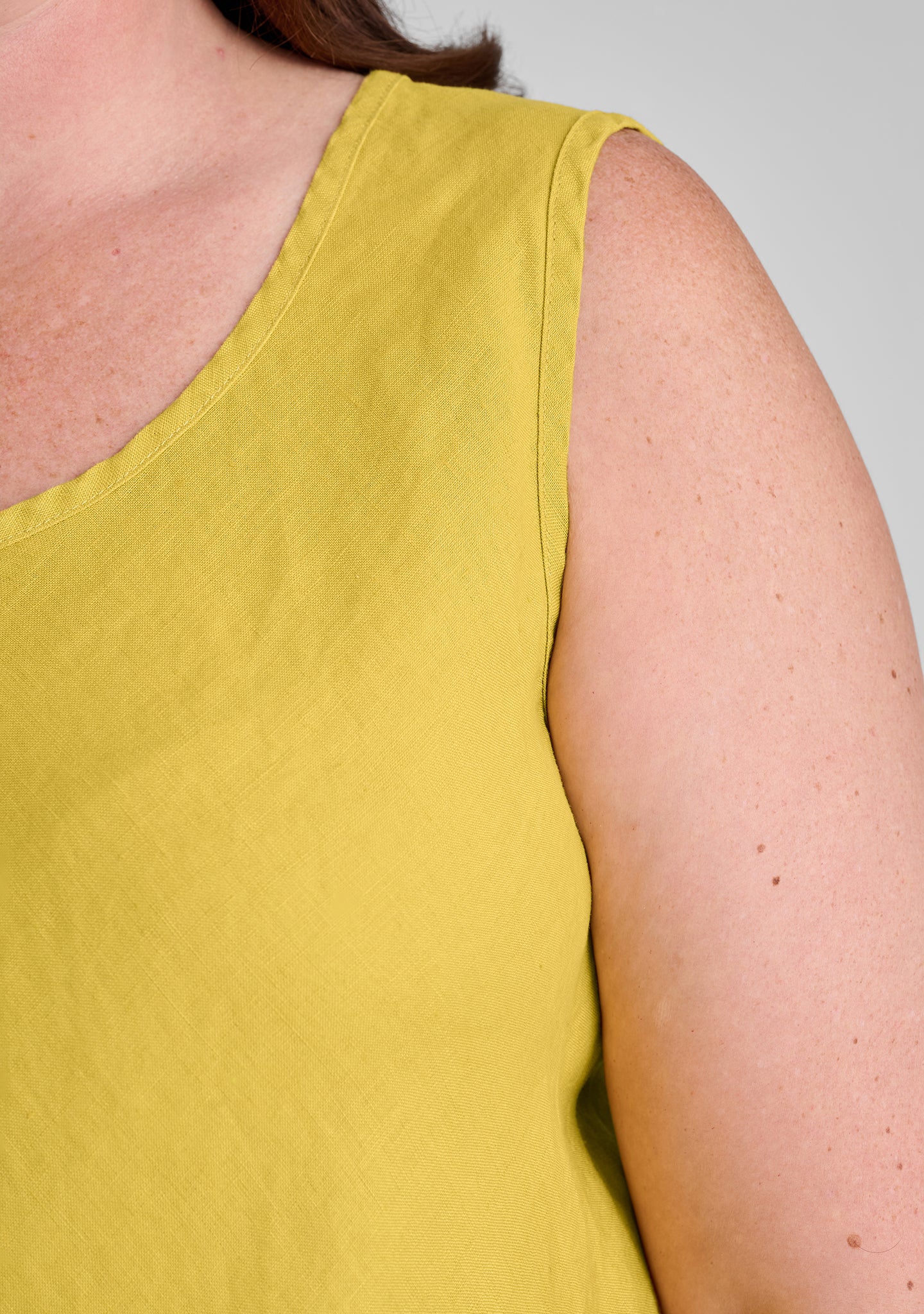 Jasmine Tank - Linen Tank - FINAL SALE - Image 7
