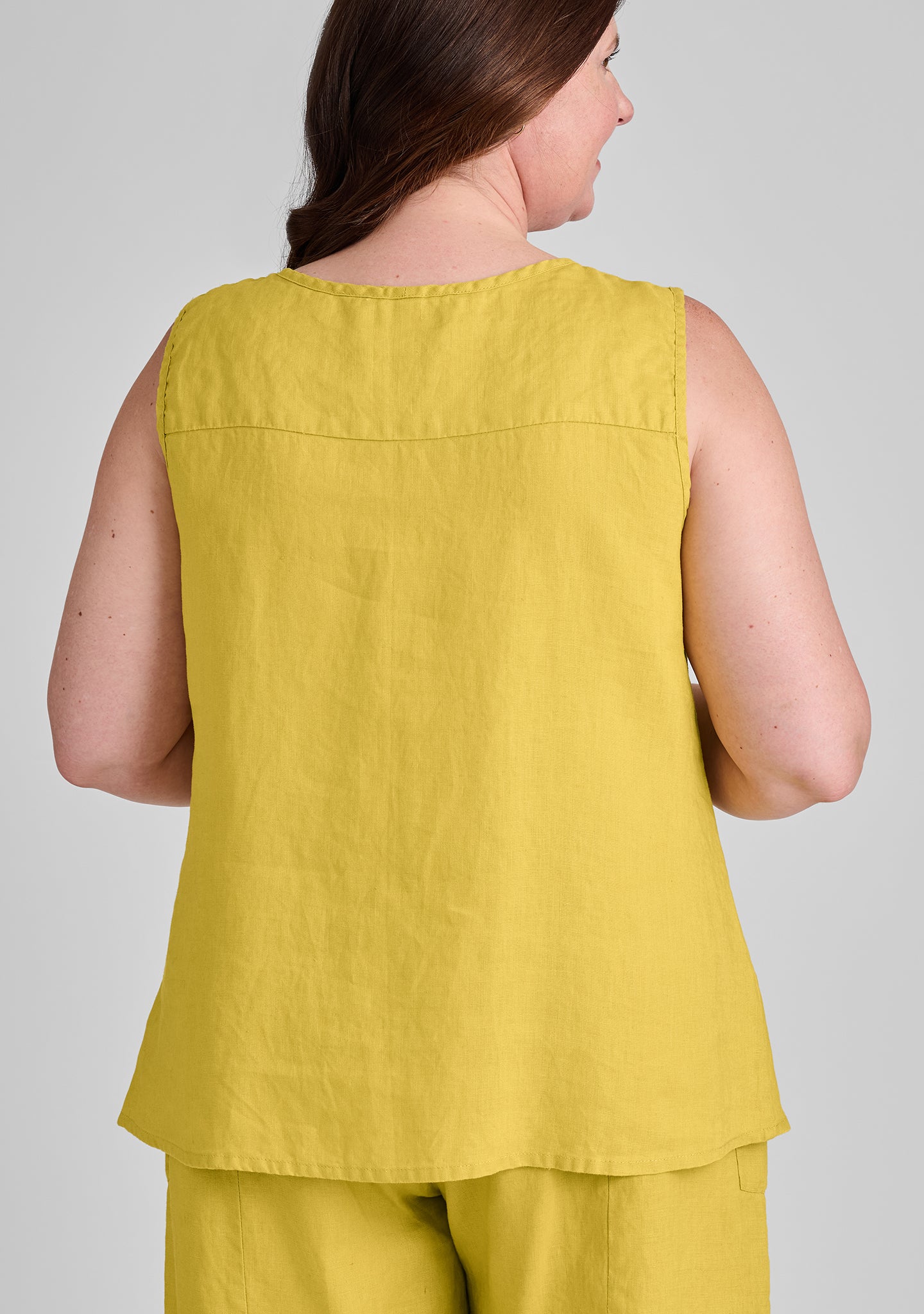 Jasmine Tank - Linen Tank - FINAL SALE - Image 9