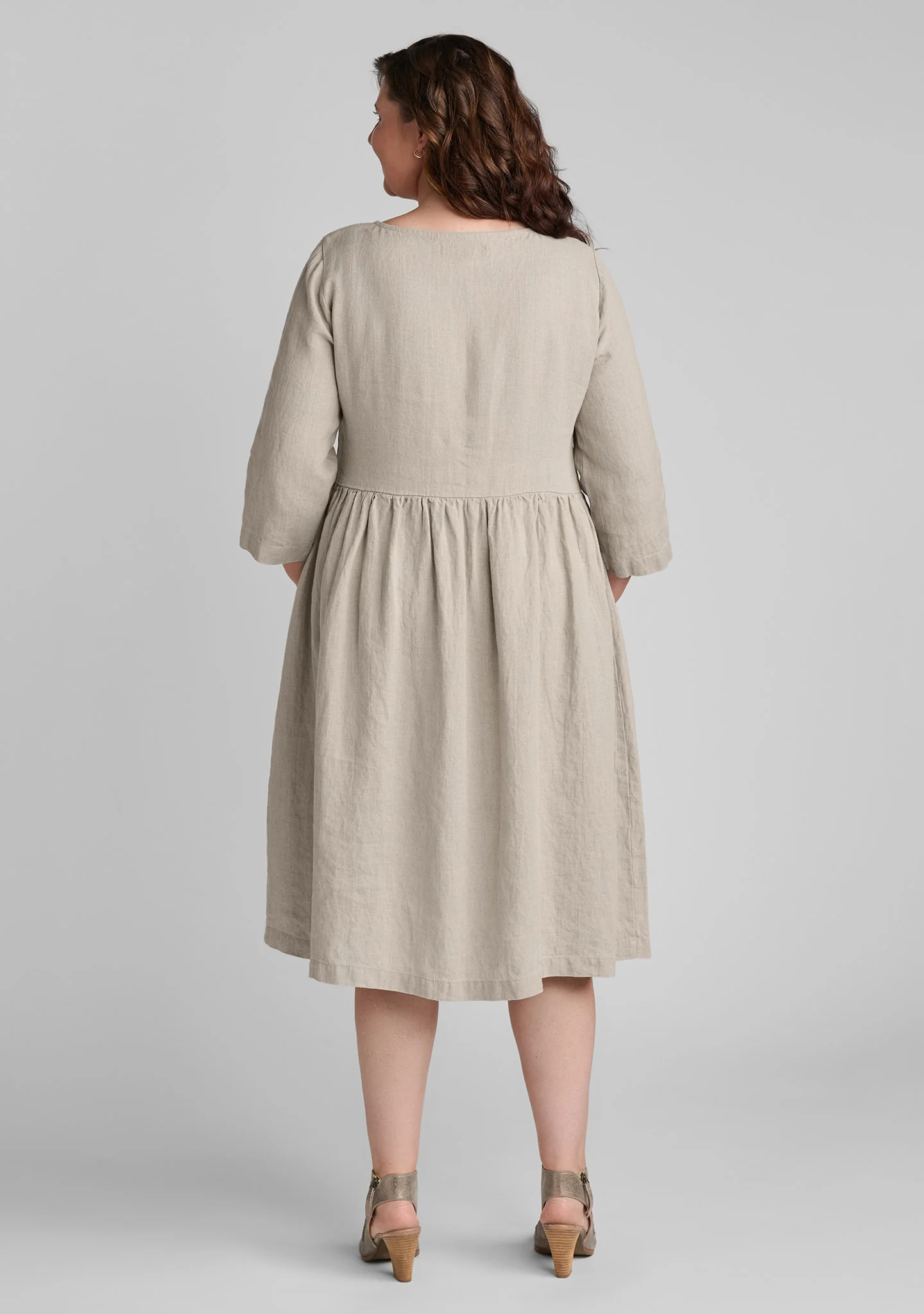 Jolie Dress - Linen Dress - Image 5