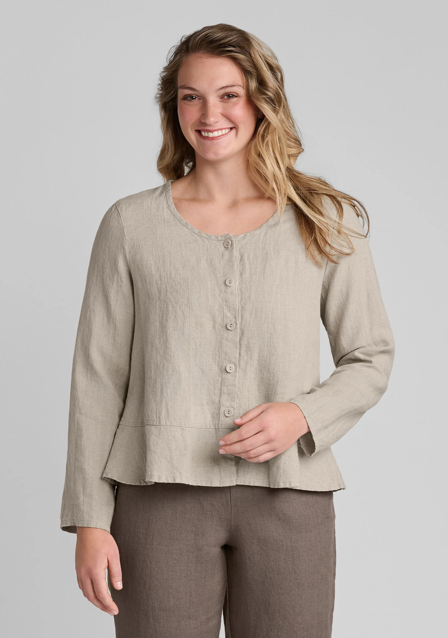 Jolly Jacket - Linen Cardigan - Image 4