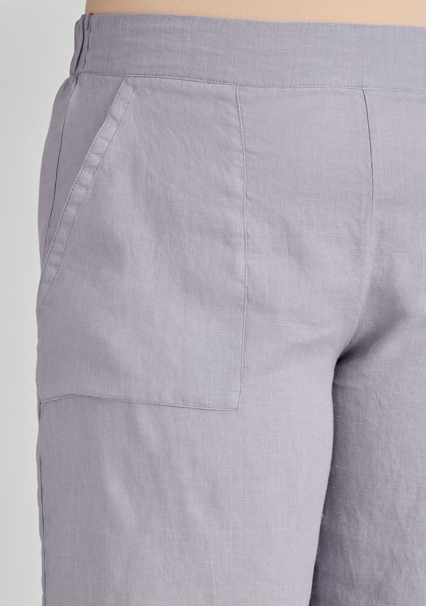 Kate Pant - Linen Crop Pants - FINAL SALE - Image 6