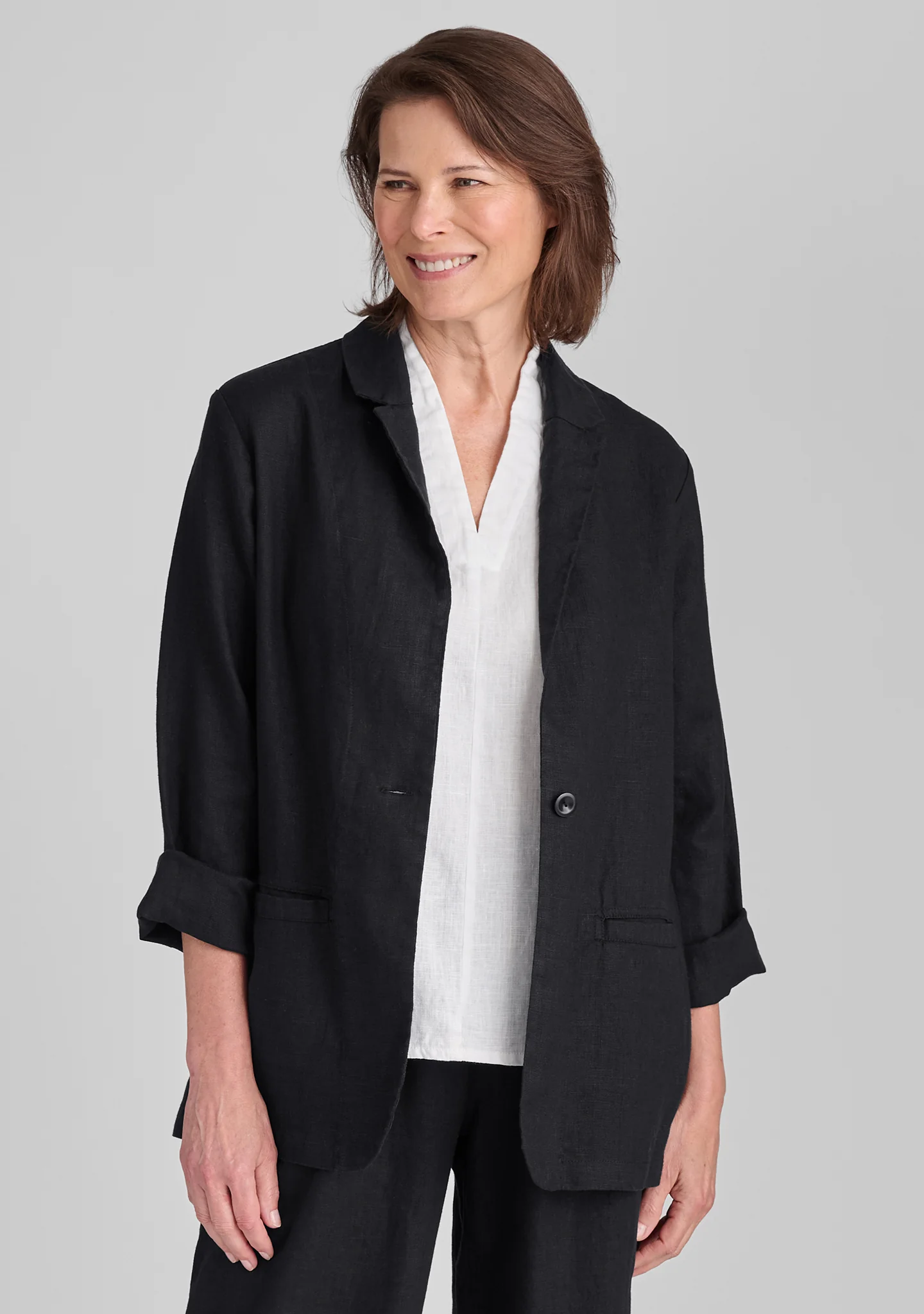 Kates Blazer - Linen Jacket - FINAL SALE