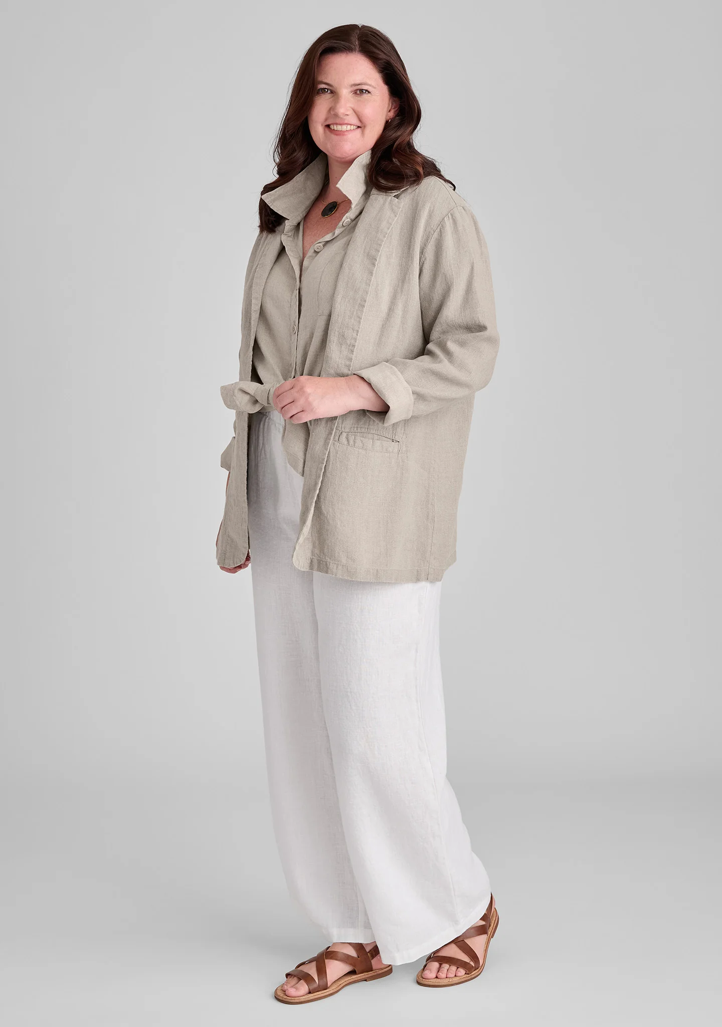Kates Blazer - Linen Jacket - FINAL SALE - Image 10