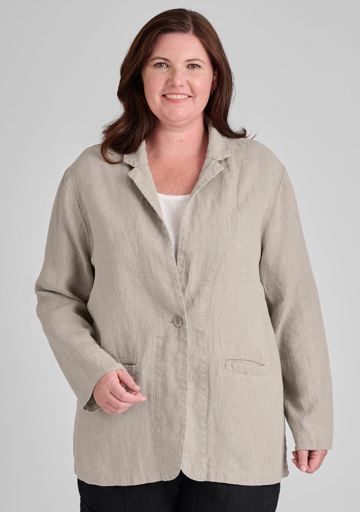 Kates Blazer - Linen Jacket - FINAL SALE - Image 5