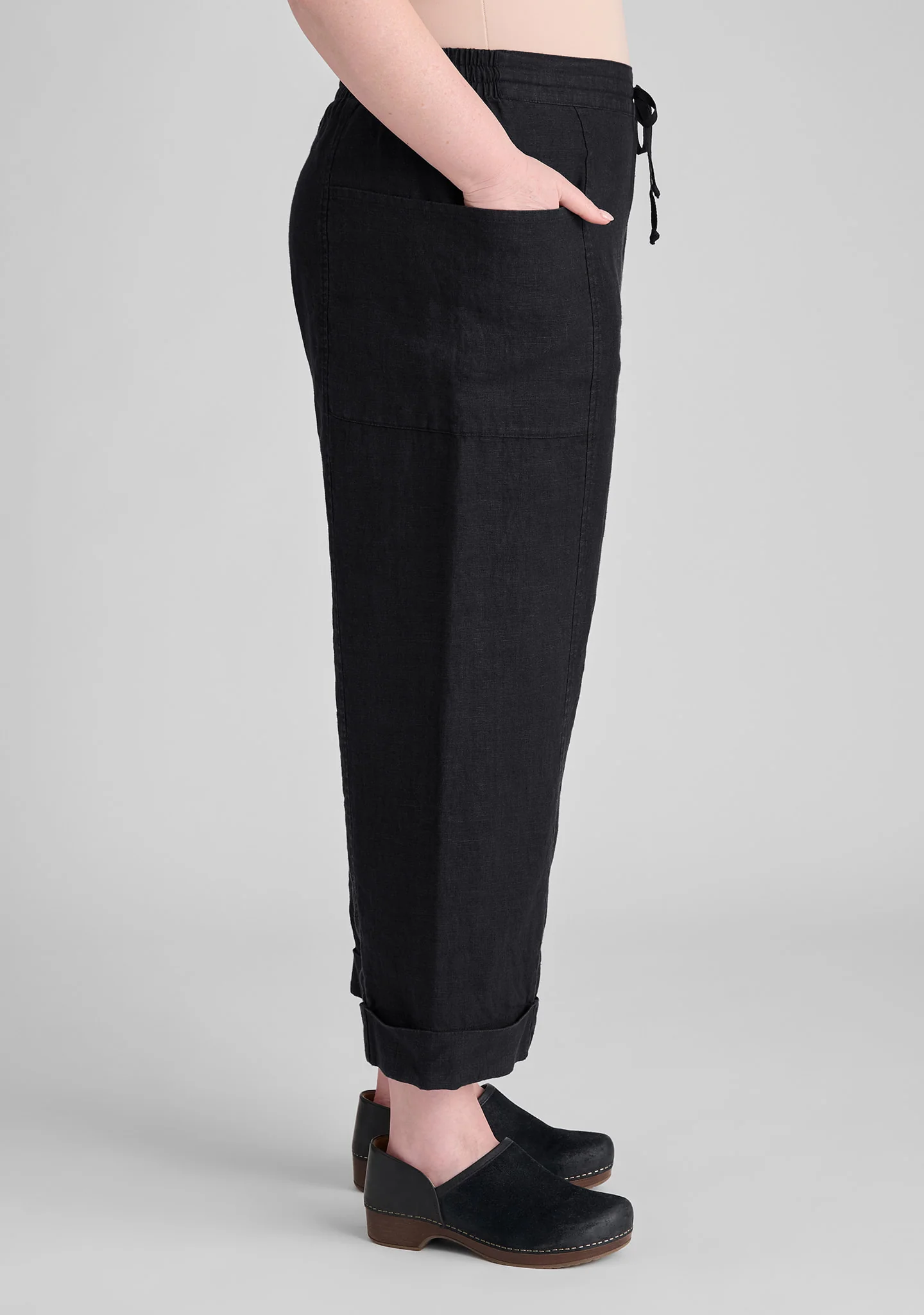Keen Pant - Linen Drawstring Pants - FINAL SALE - Image 4