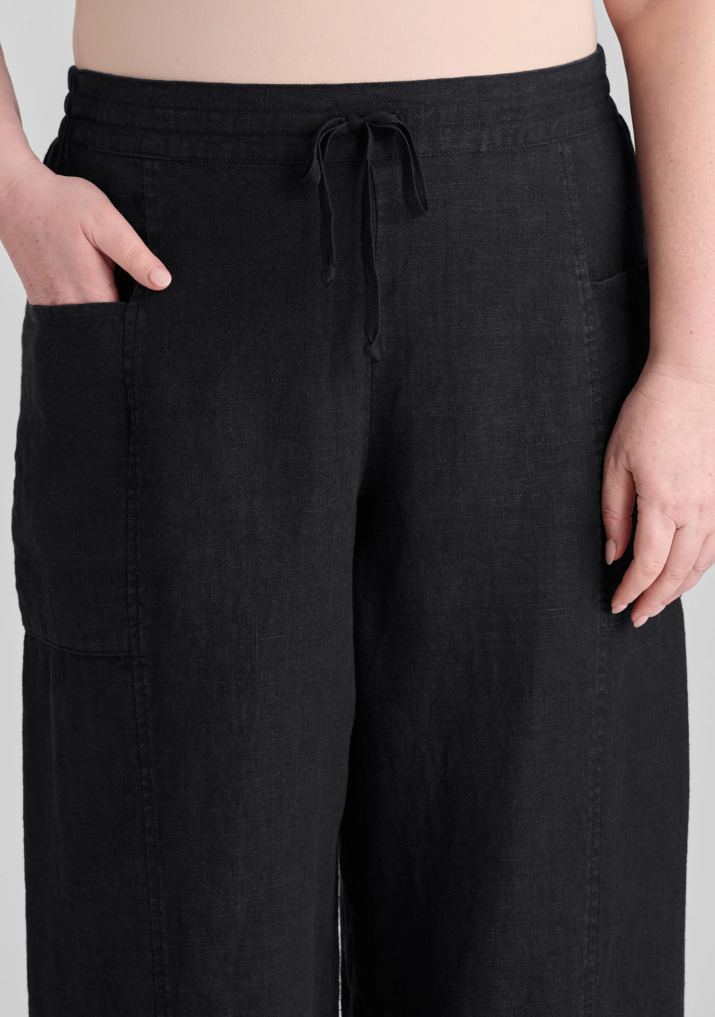 Keen Pant - Linen Drawstring Pants - FINAL SALE - Image 5