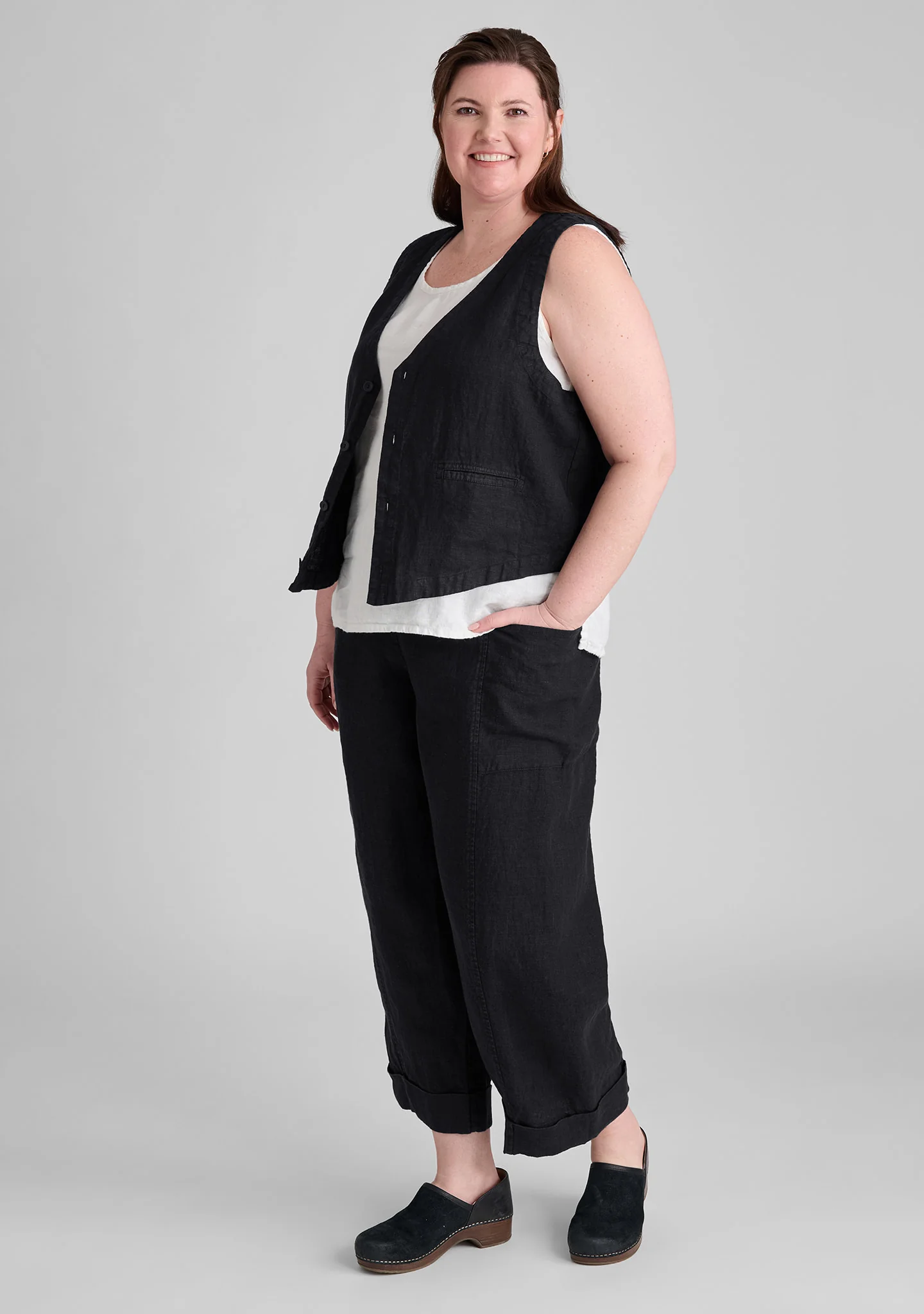 Keen Pant - Linen Drawstring Pants - FINAL SALE - Image 8