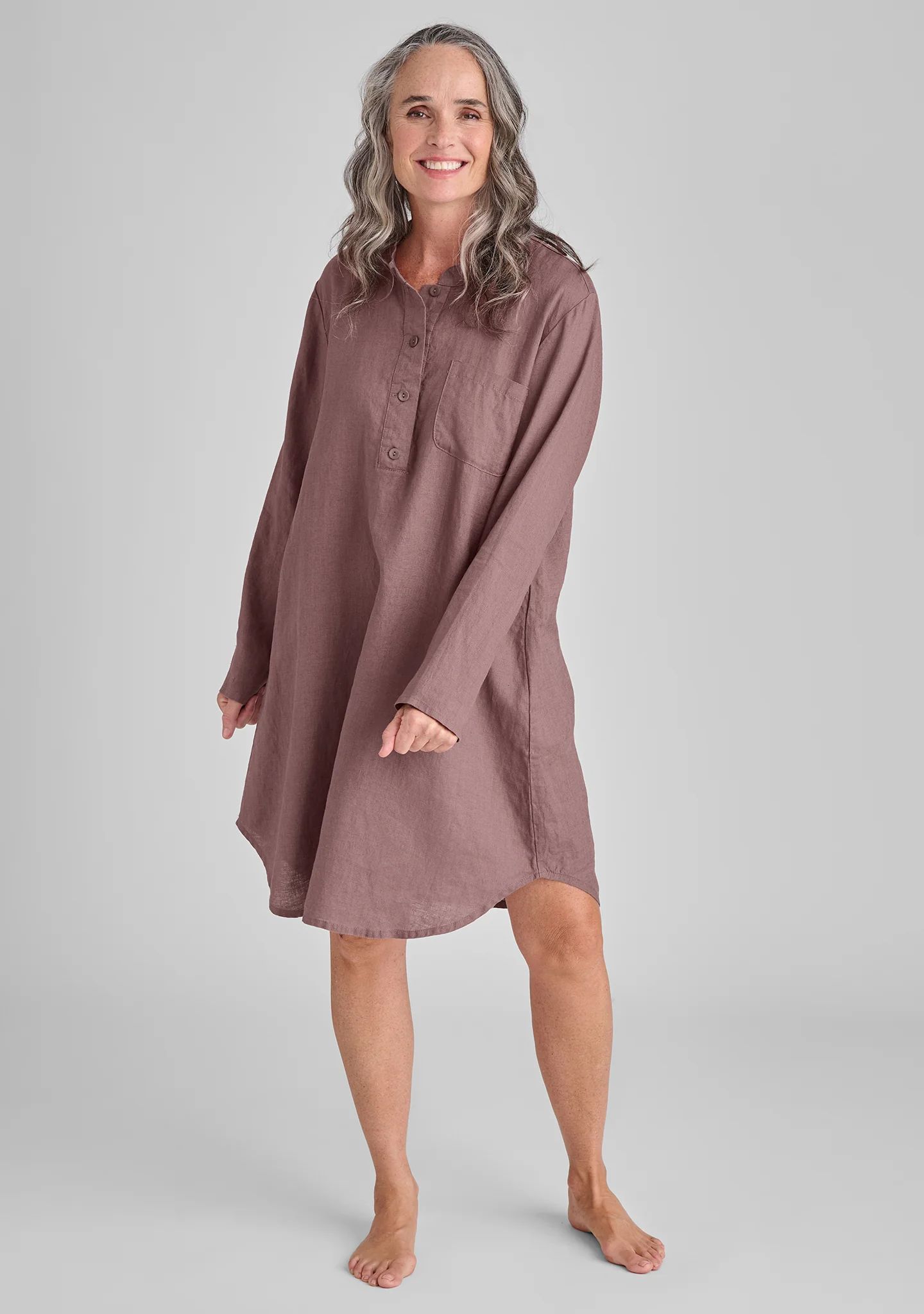 Nightshirt - Linen Dress - FINAL SALE - Image 2