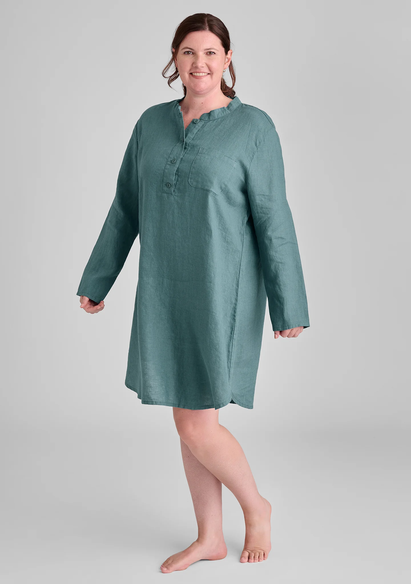 Nightshirt - Linen Dress - FINAL SALE - Image 3