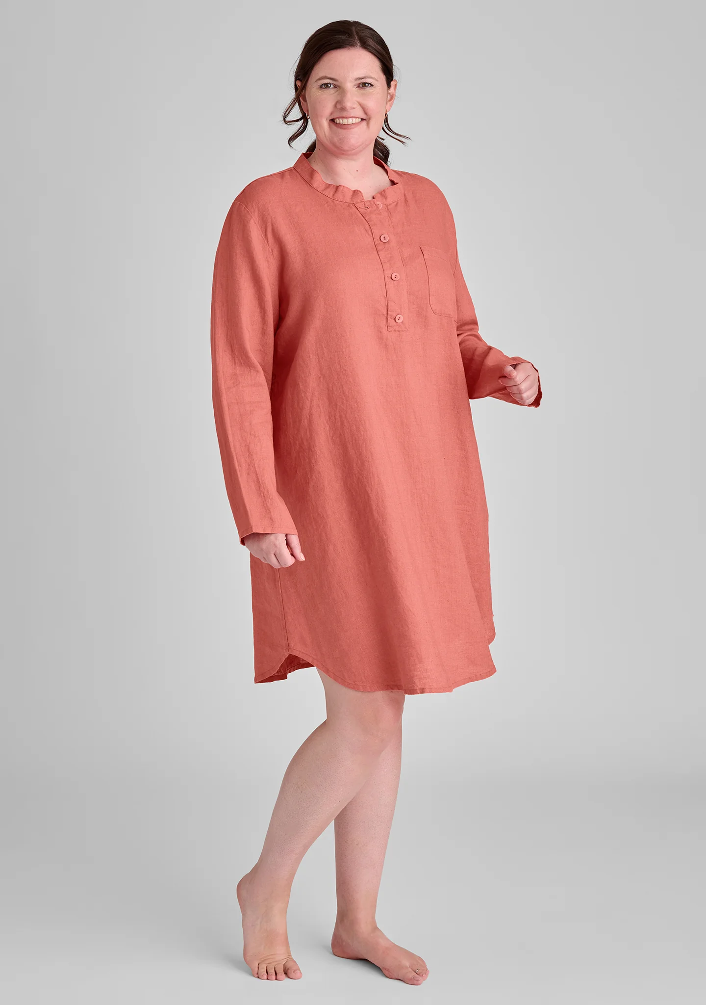 Nightshirt - Linen Dress - FINAL SALE - Image 4